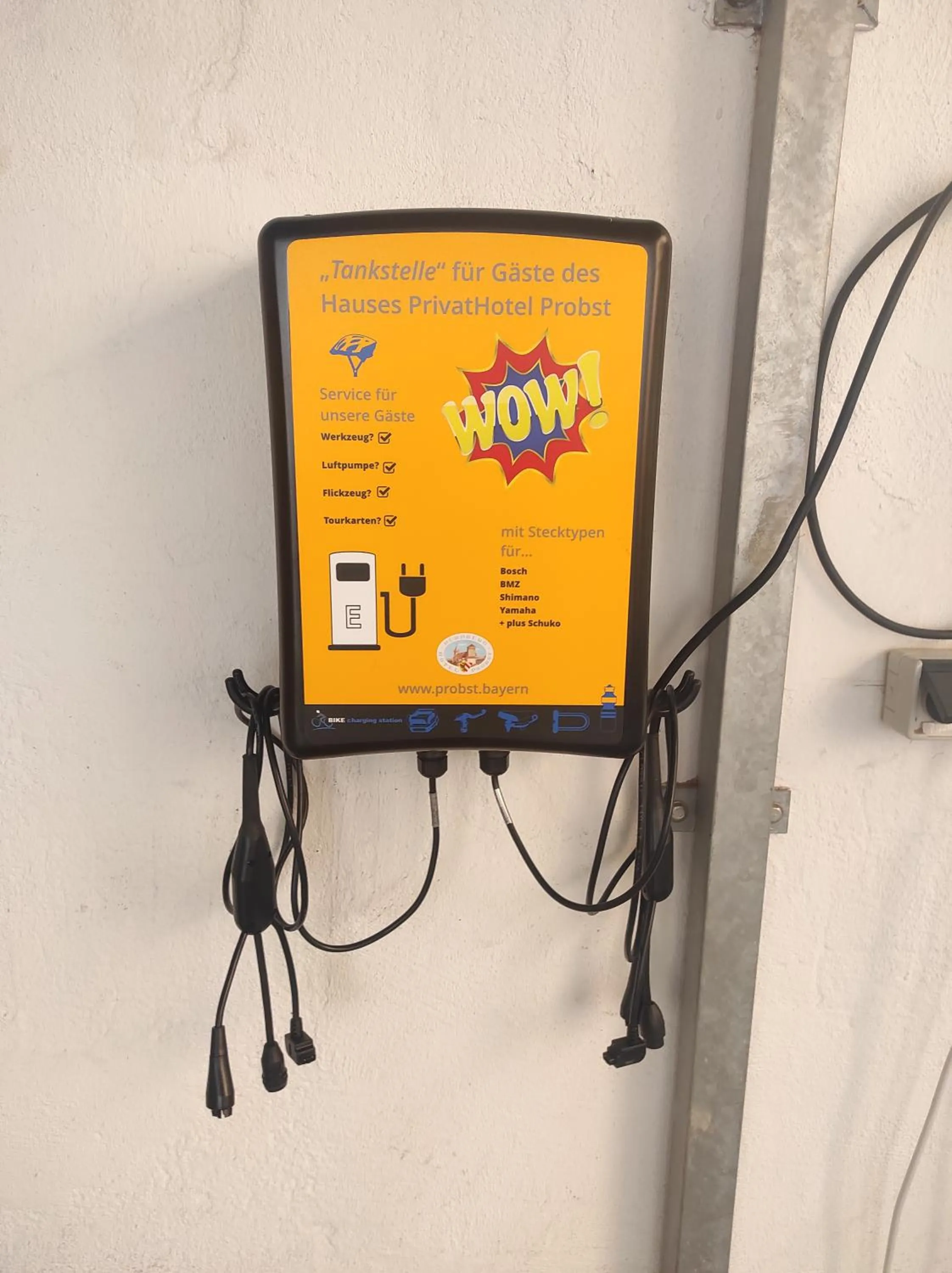 Patio in PrivatHotel Probst