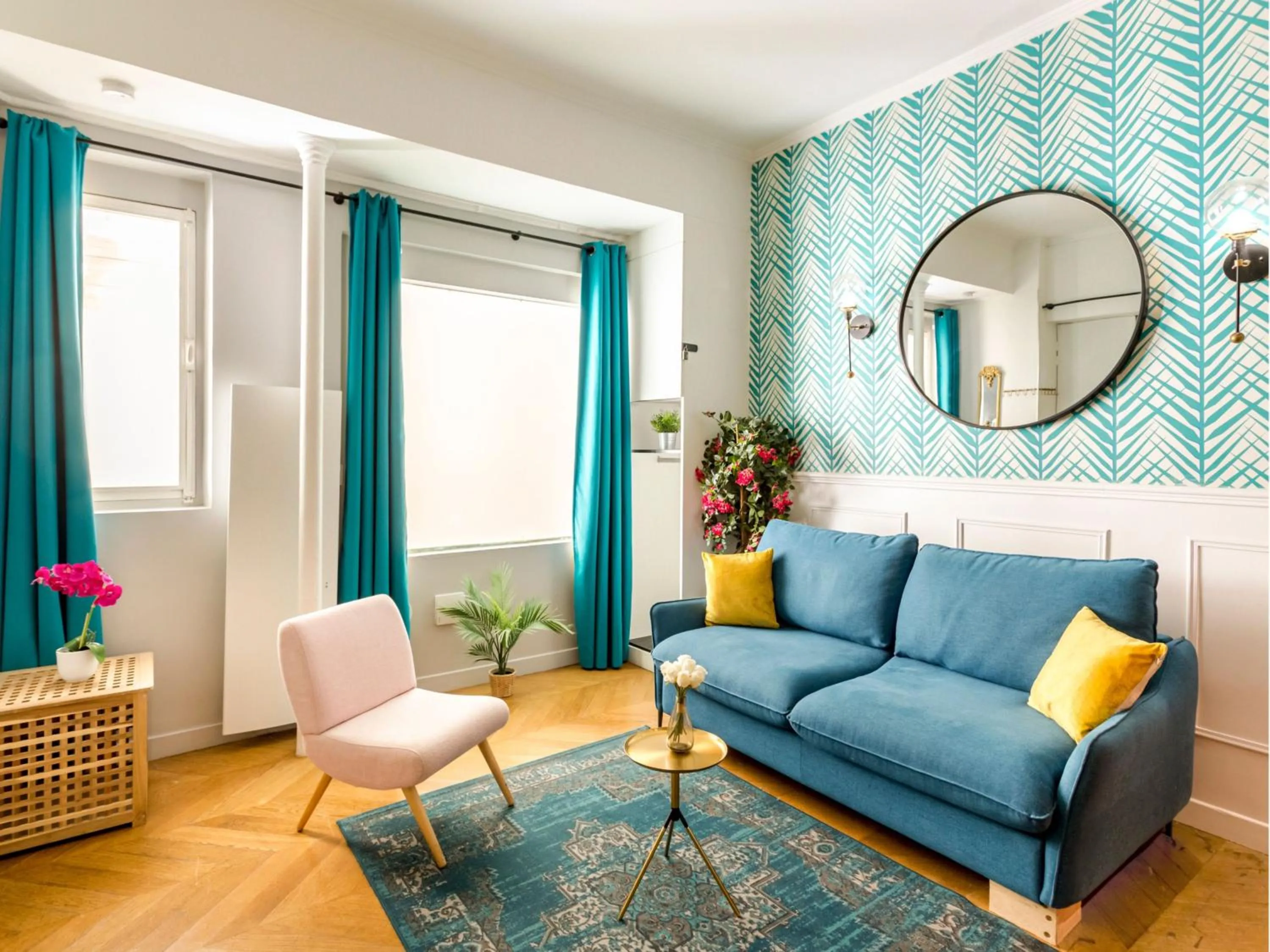 Living room in Merveil - Luxury Suite - Champs Elysées - Mermoz