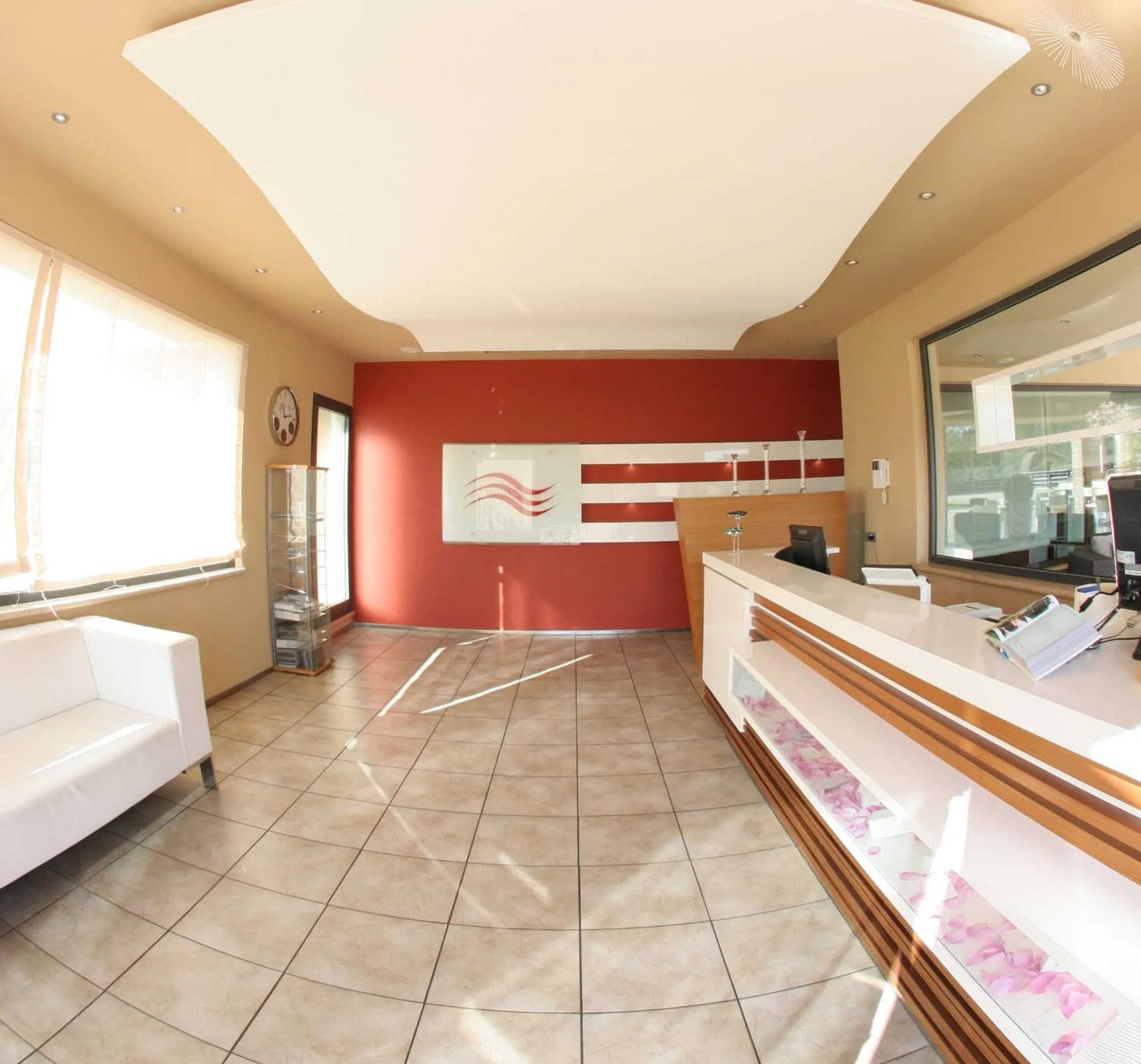 Lobby or reception, Bed in Le Onde Resort