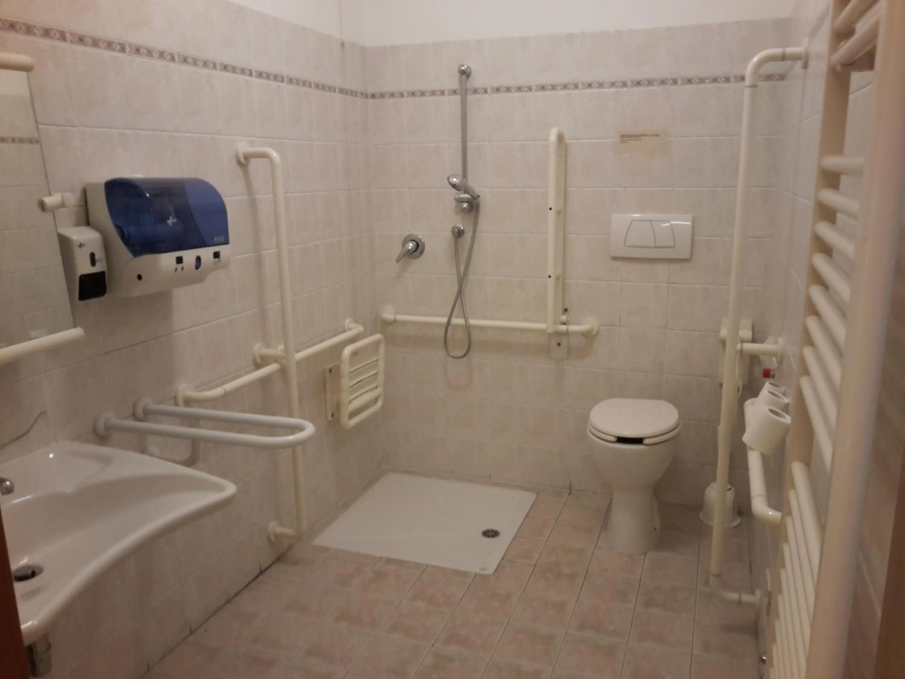 Decorative detail in Albergo Sonia