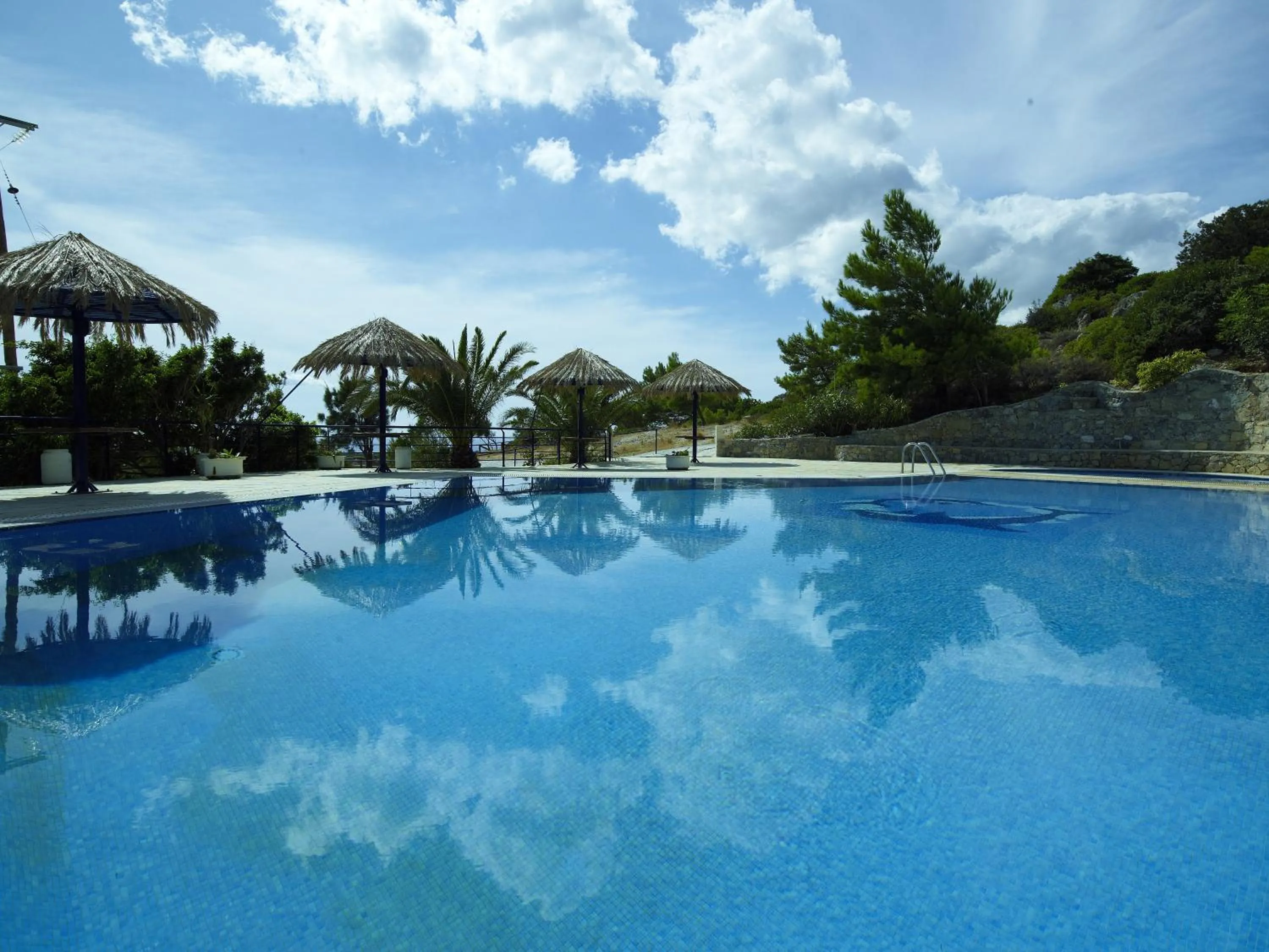 Swimming pool in Nakou Village