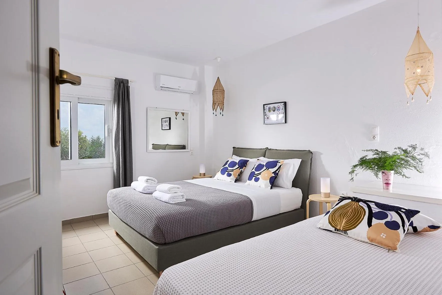 Photo of the whole room, Bed in Nakou Village