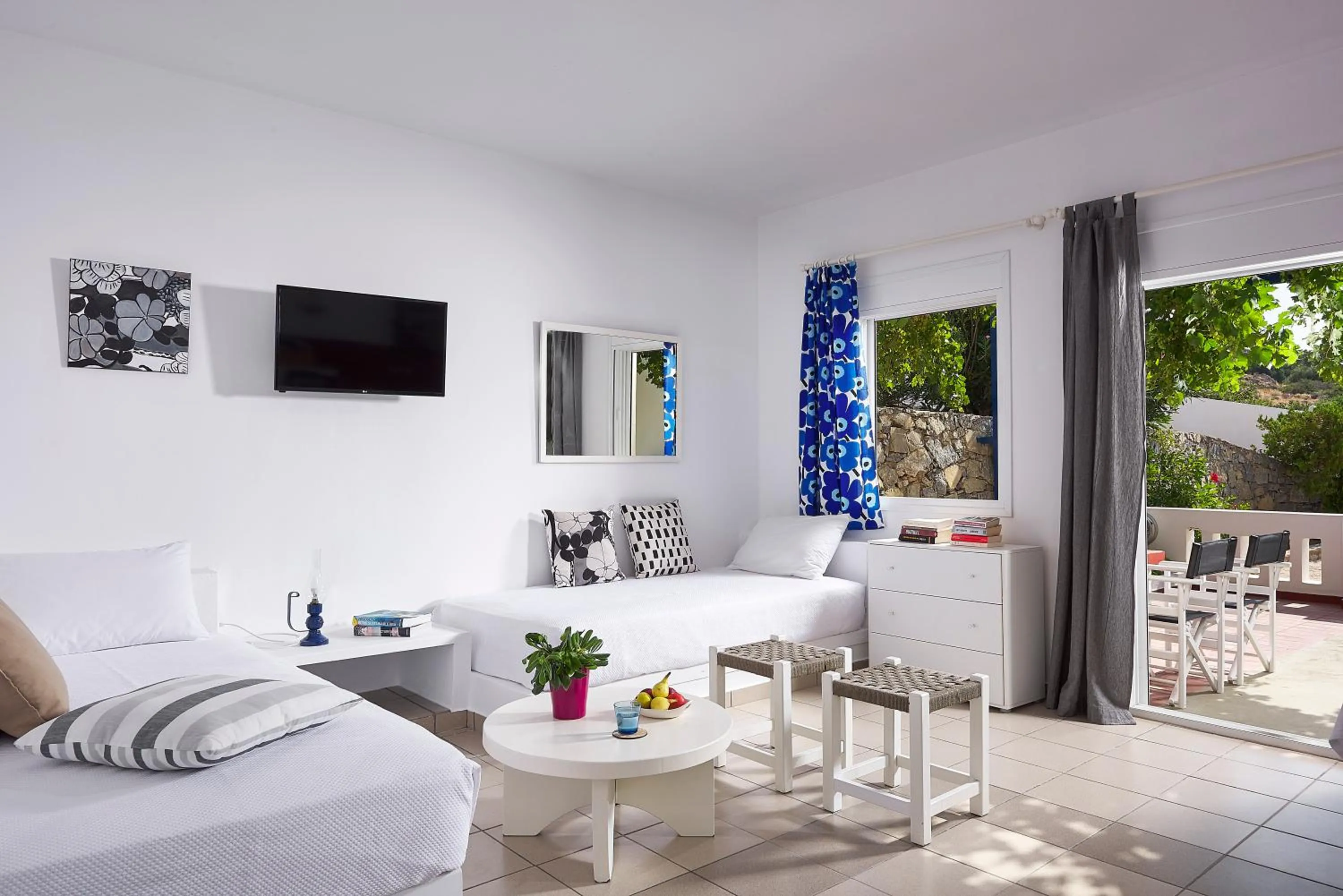 Living room in Nakou Village