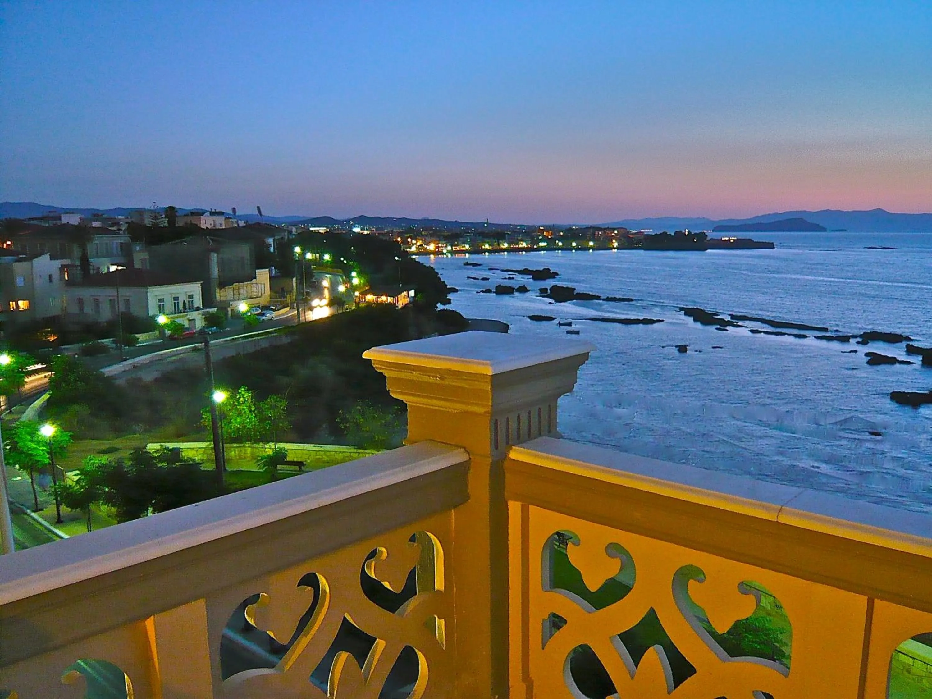 Balcony/Terrace in Villa Andromeda