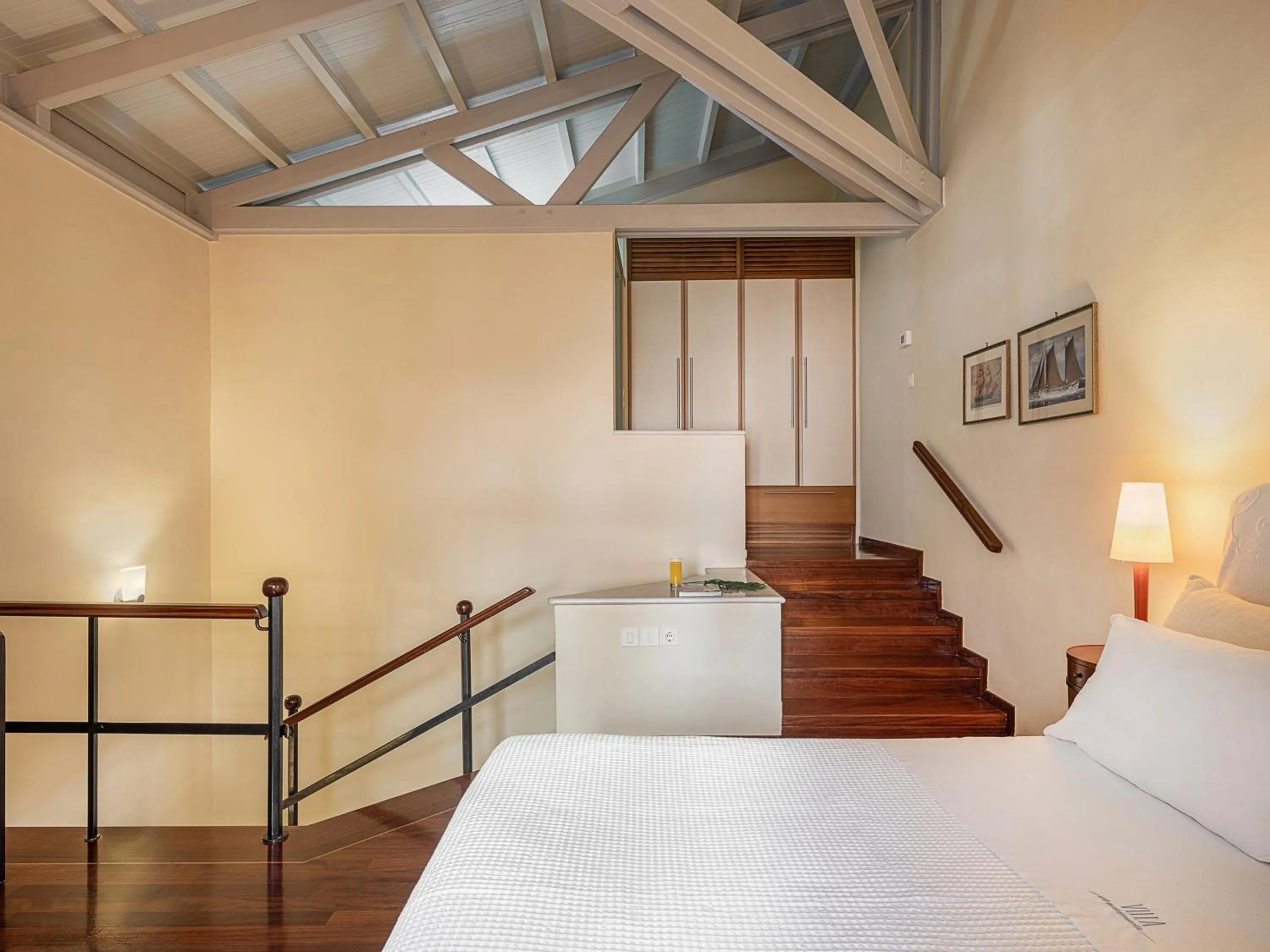 Bedroom, Bed in Villa Andromeda