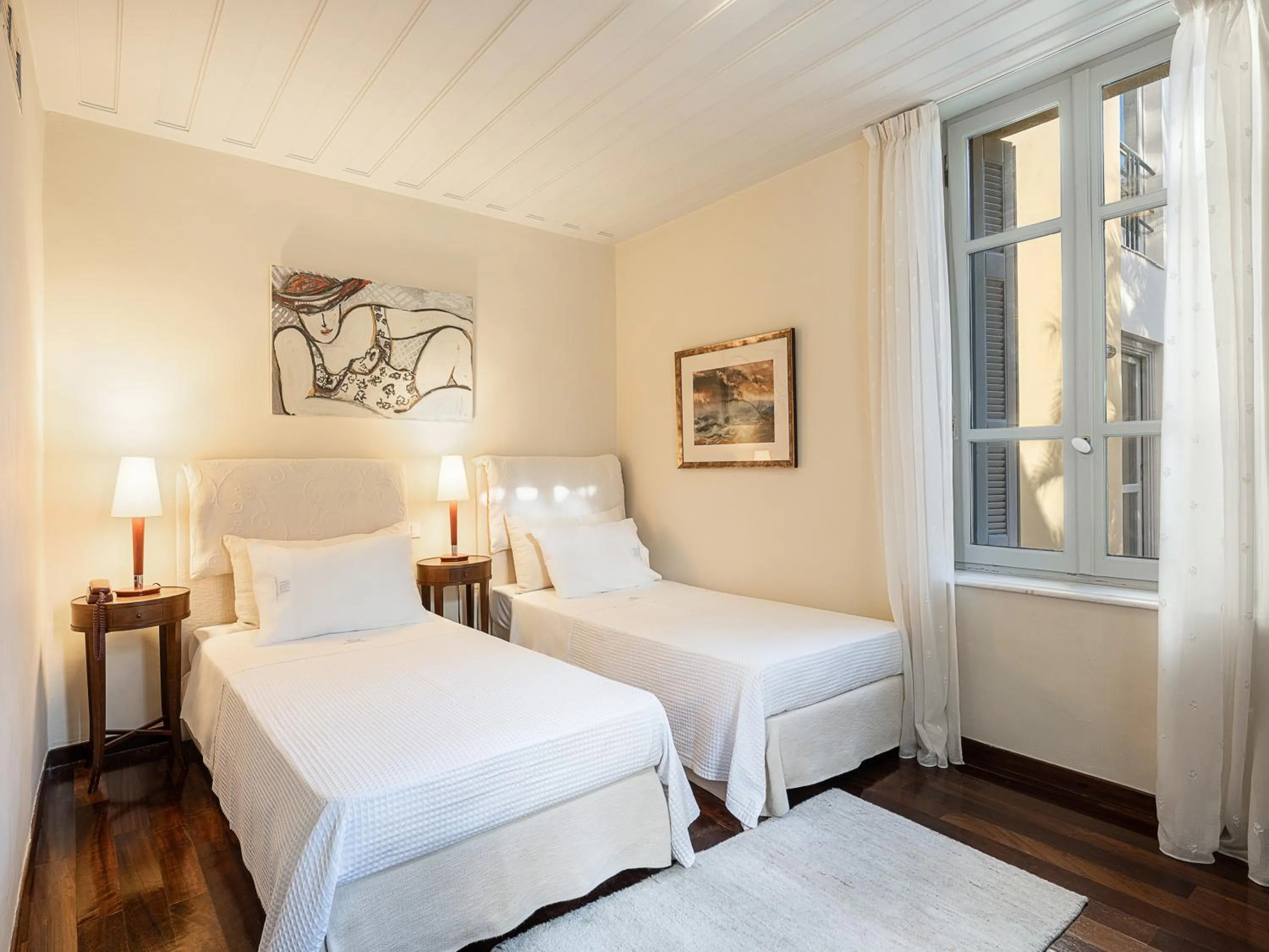 Bedroom, Bed in Villa Andromeda