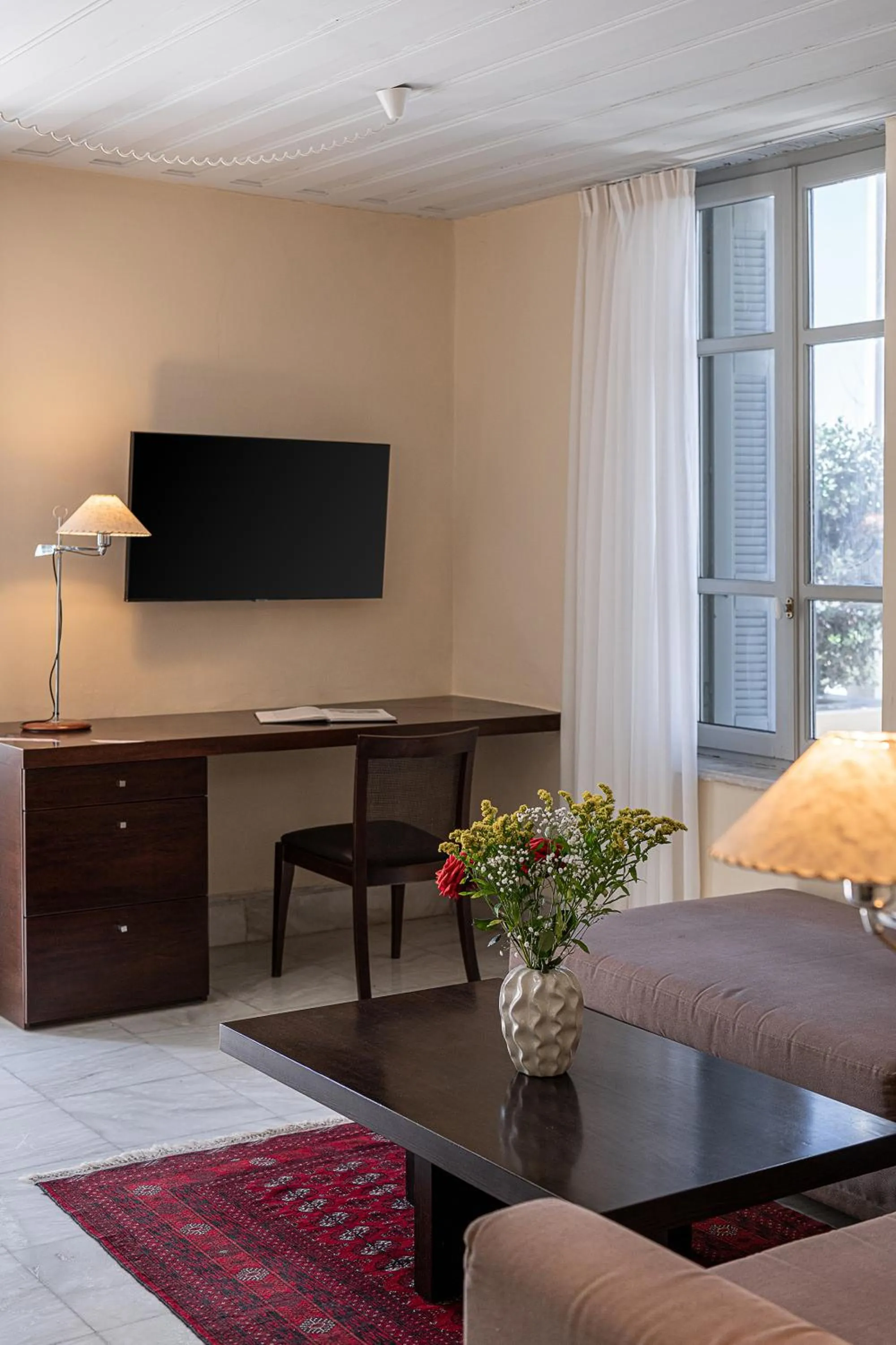 Seating area in Villa Andromeda