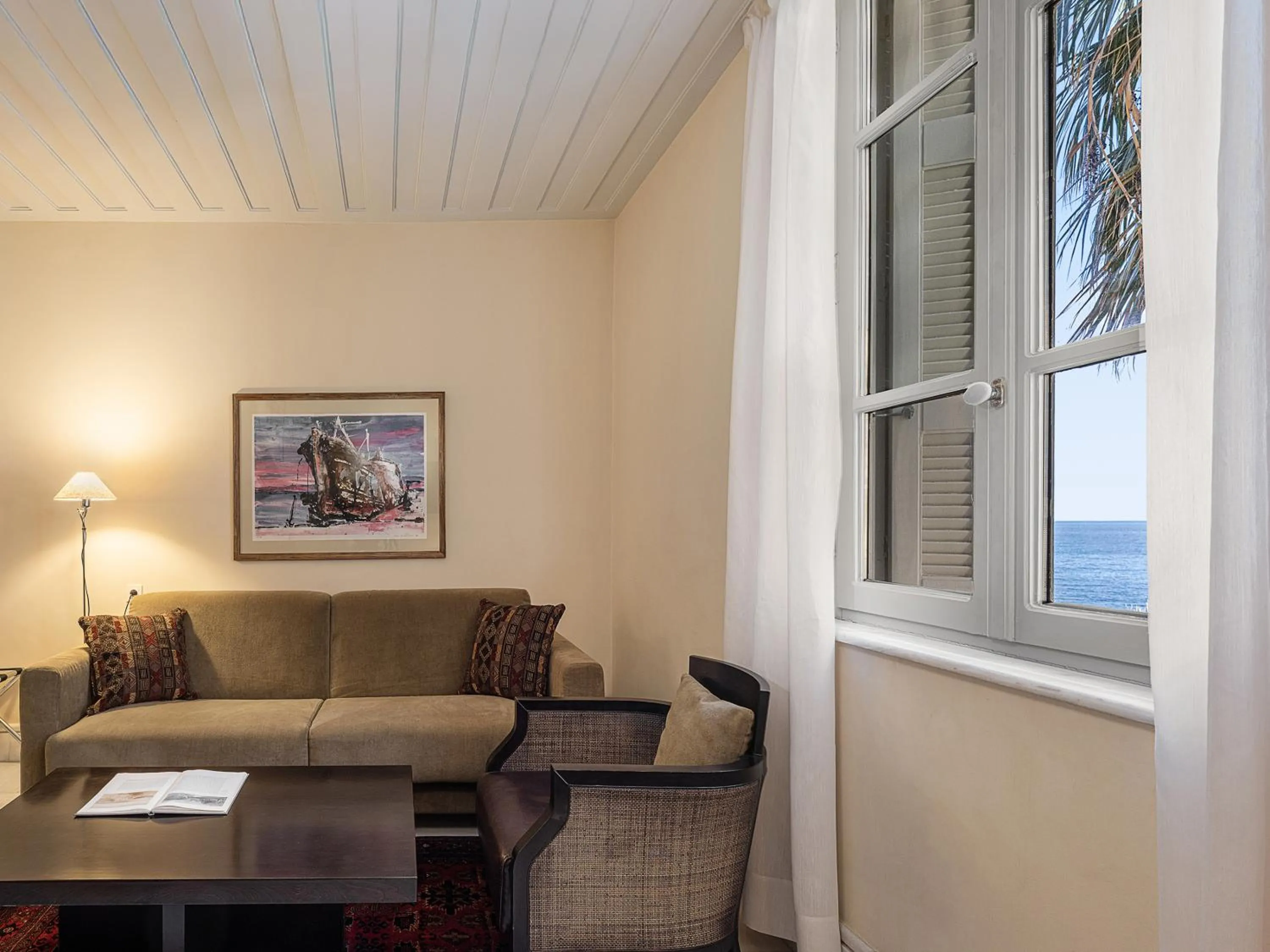 Seating area in Villa Andromeda