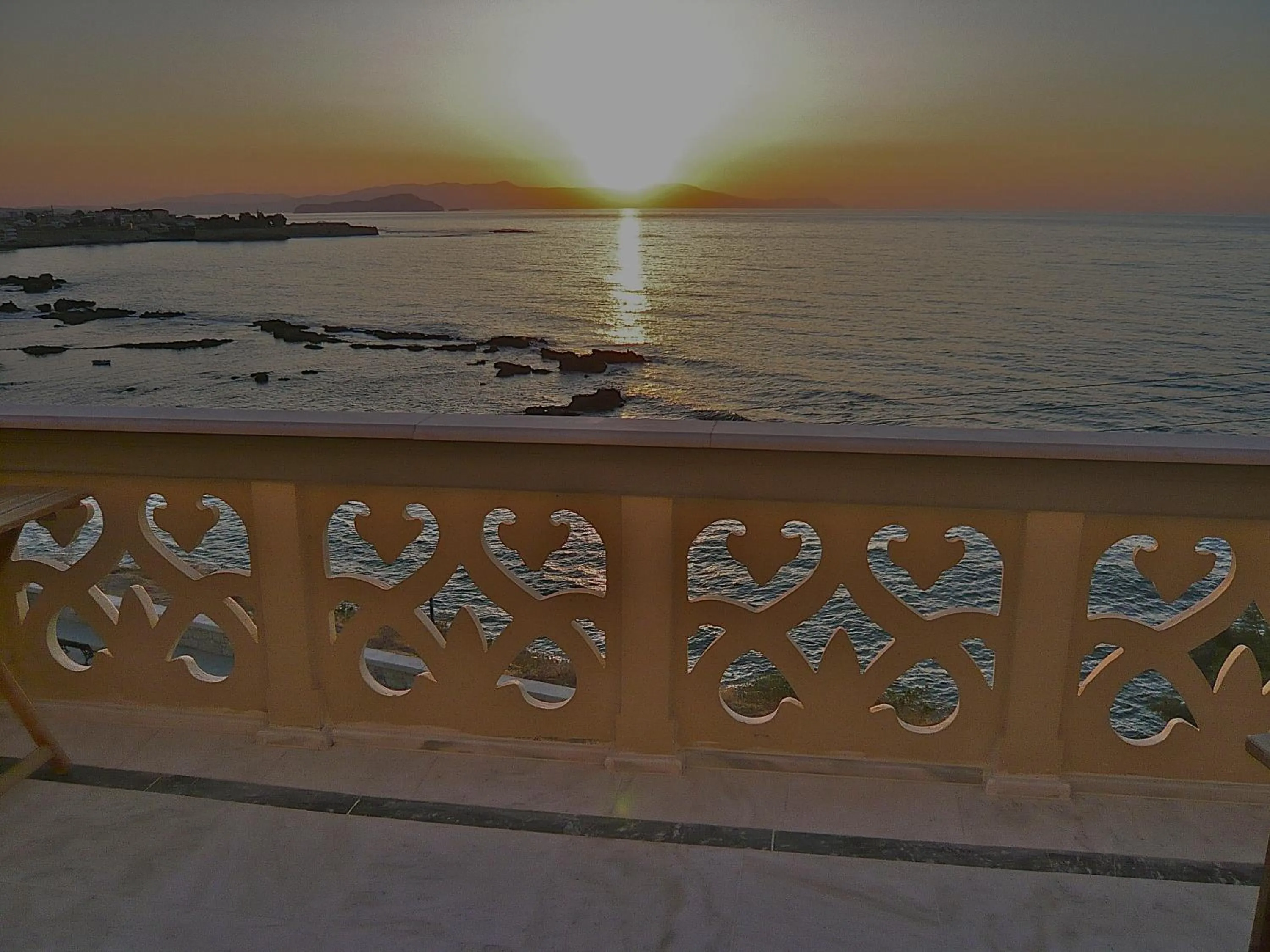 Balcony/Terrace in Villa Andromeda