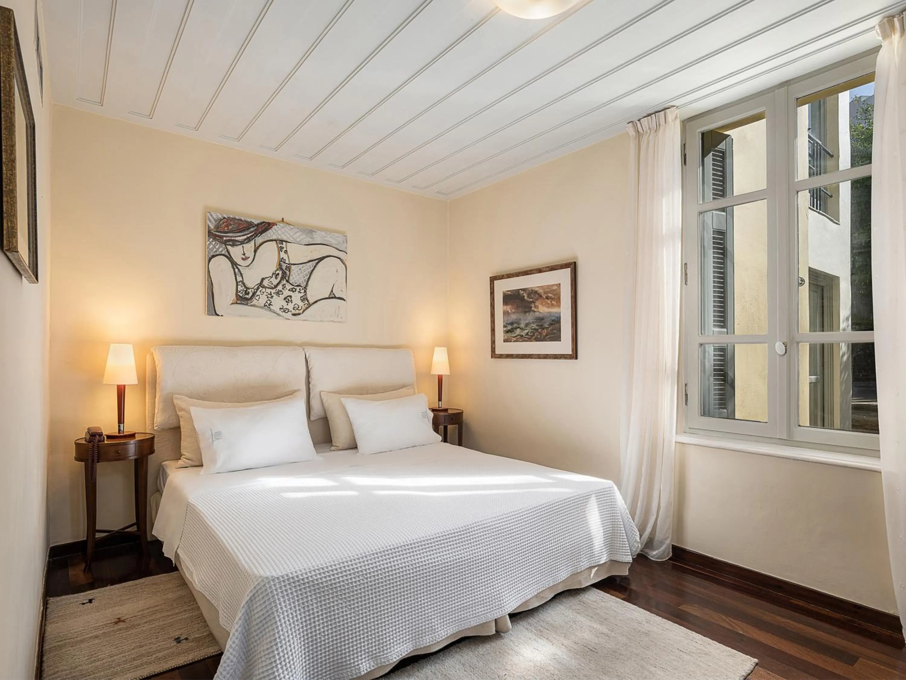 Bedroom, Bed in Villa Andromeda