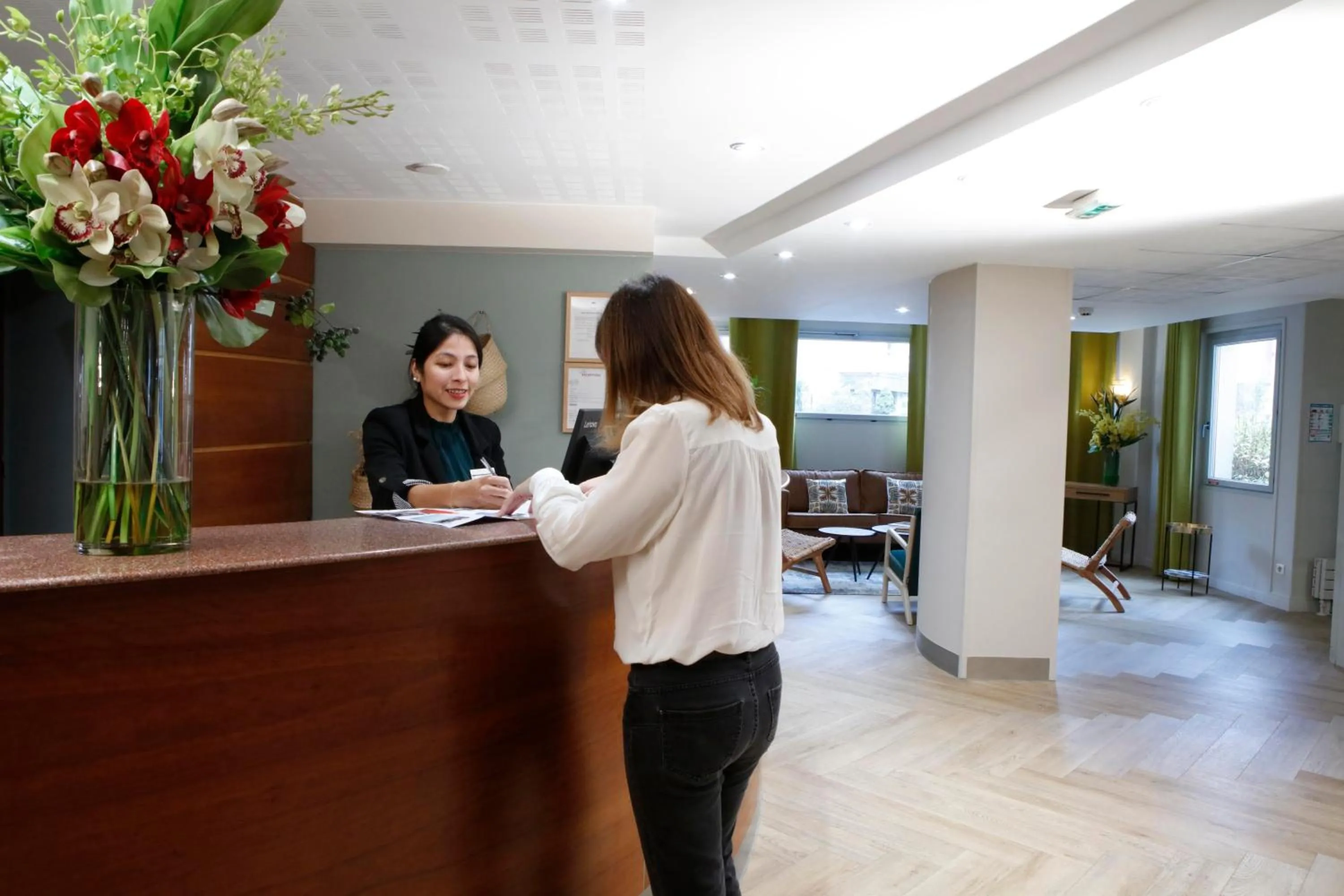 Lobby or reception in Belambra Clubs & Hotels - Le Magendie