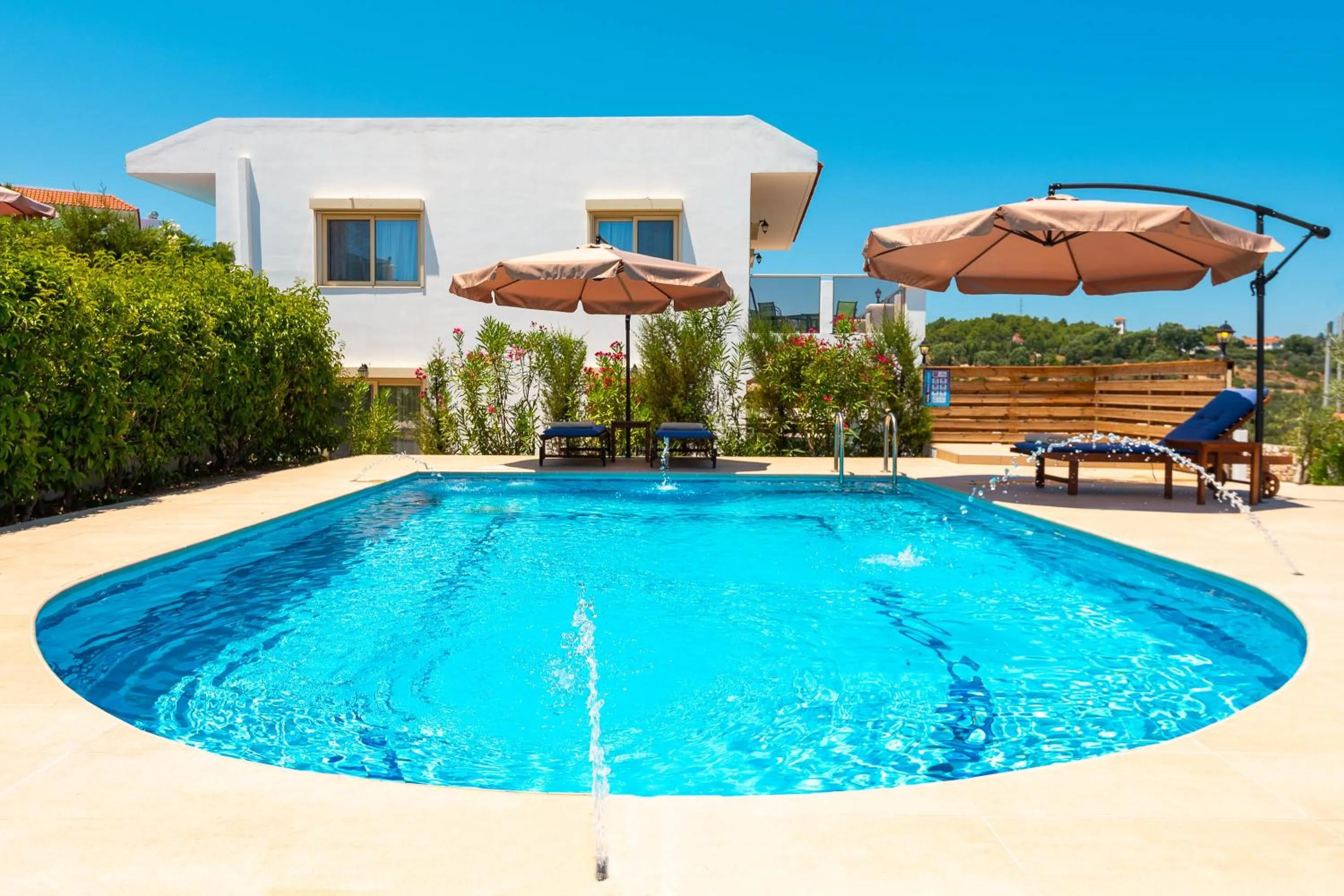 Swimming pool in Kolymbia Village