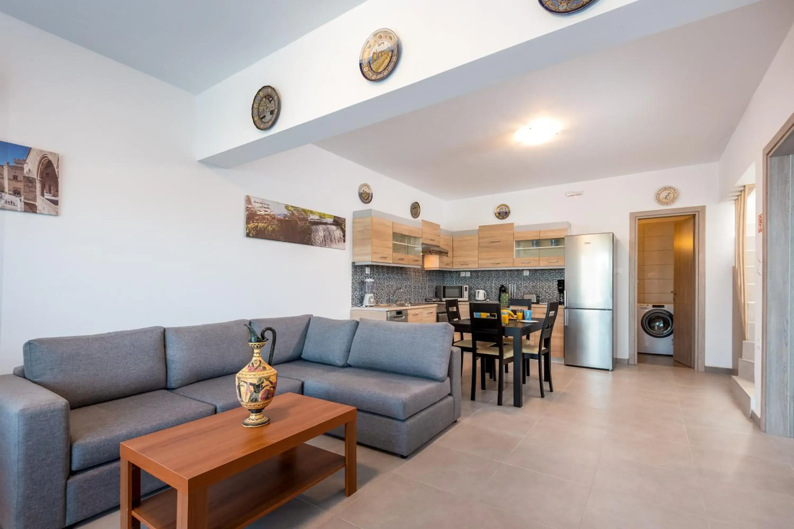 Living room in Kolymbia Village Living room in Kolymbia Village