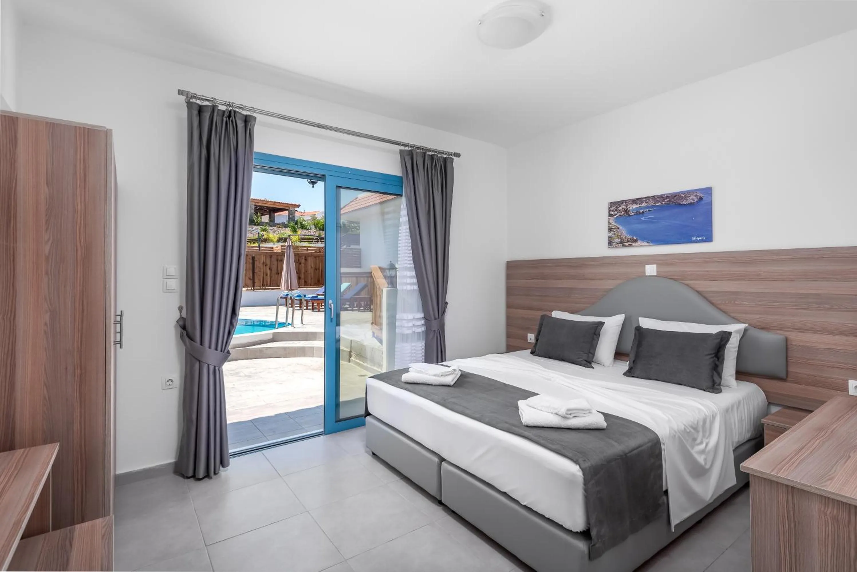 Bedroom, Bed in Kolymbia Village