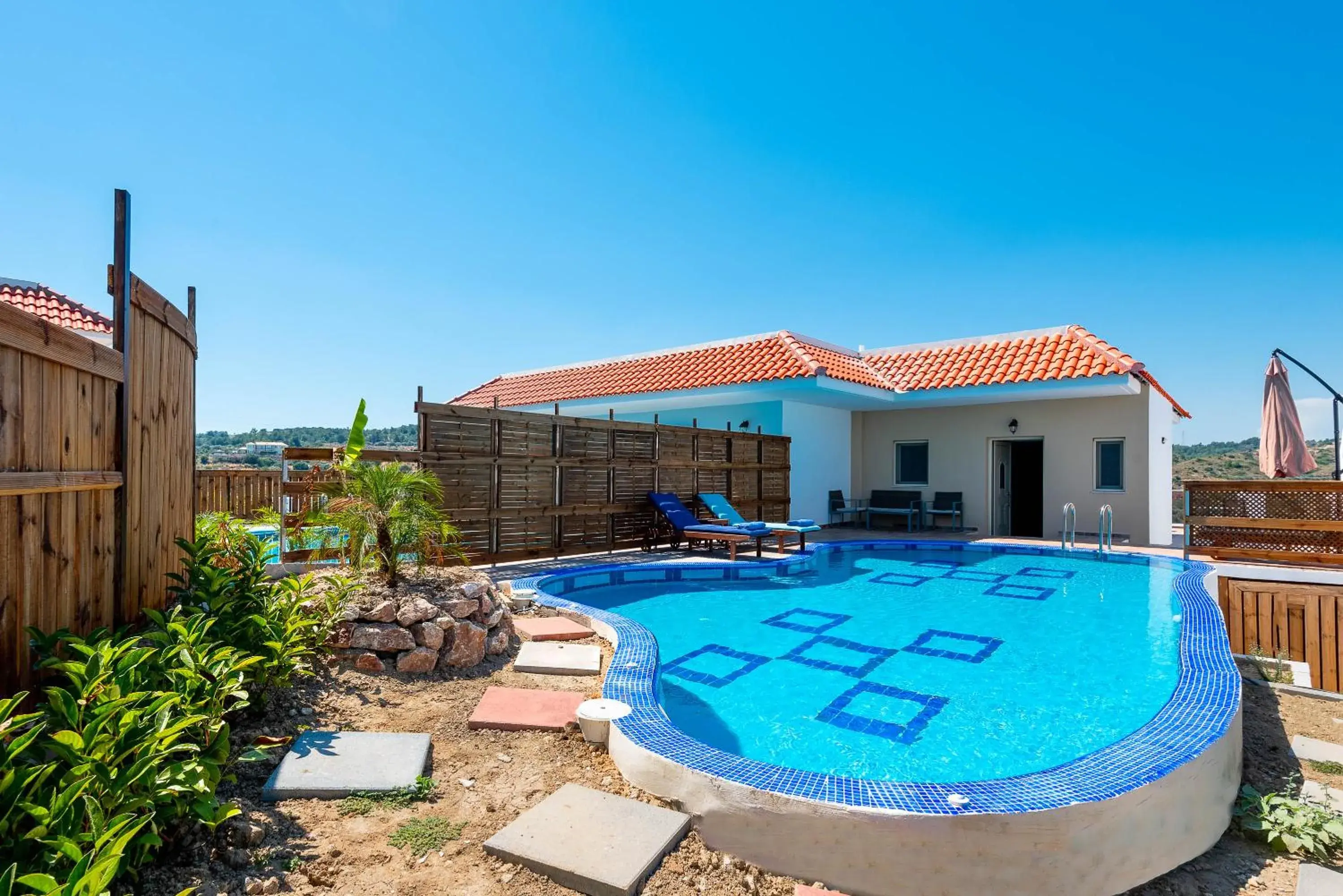 Property building in Kolymbia Village Property building in Kolymbia Village