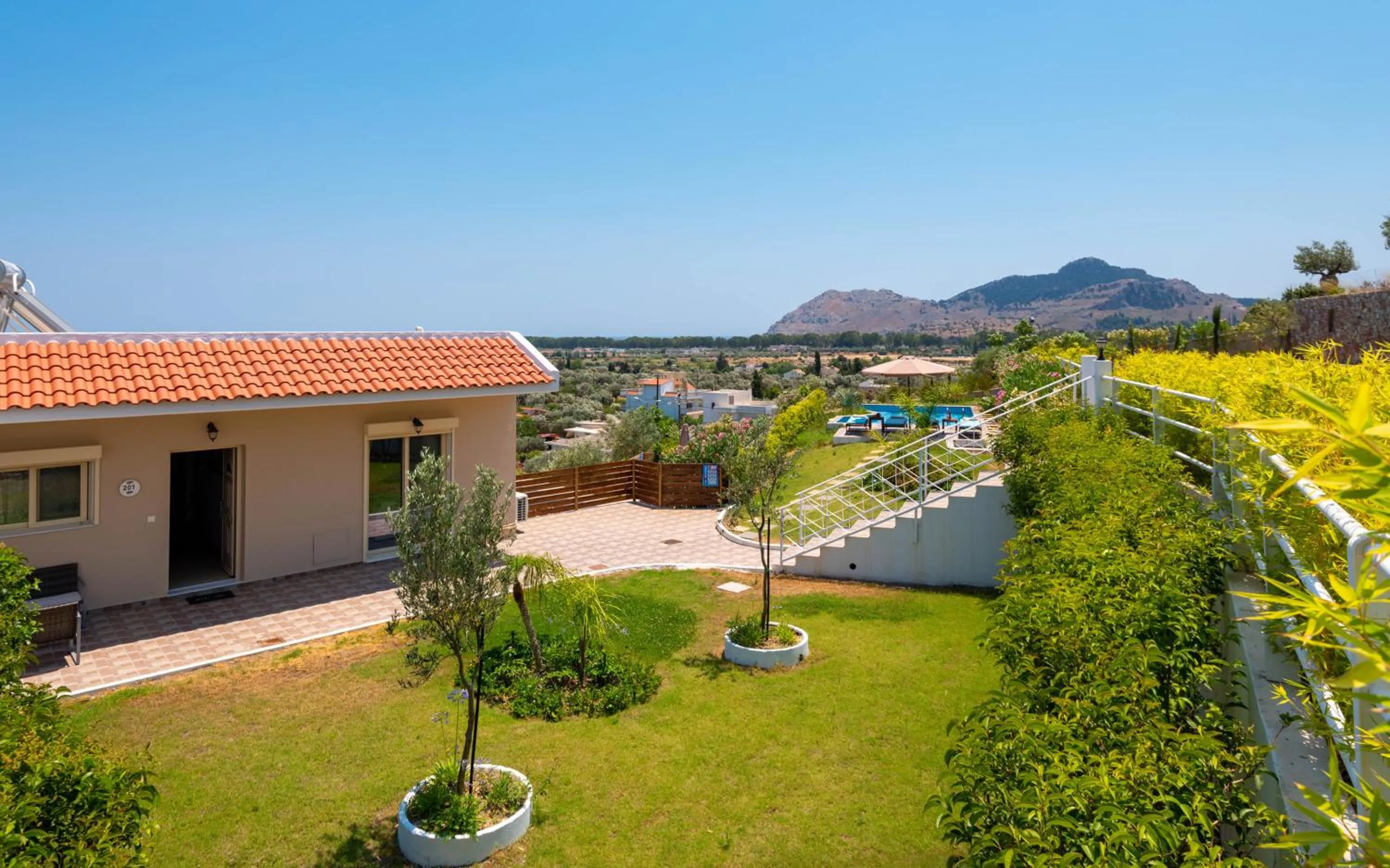 Garden in Kolymbia Village