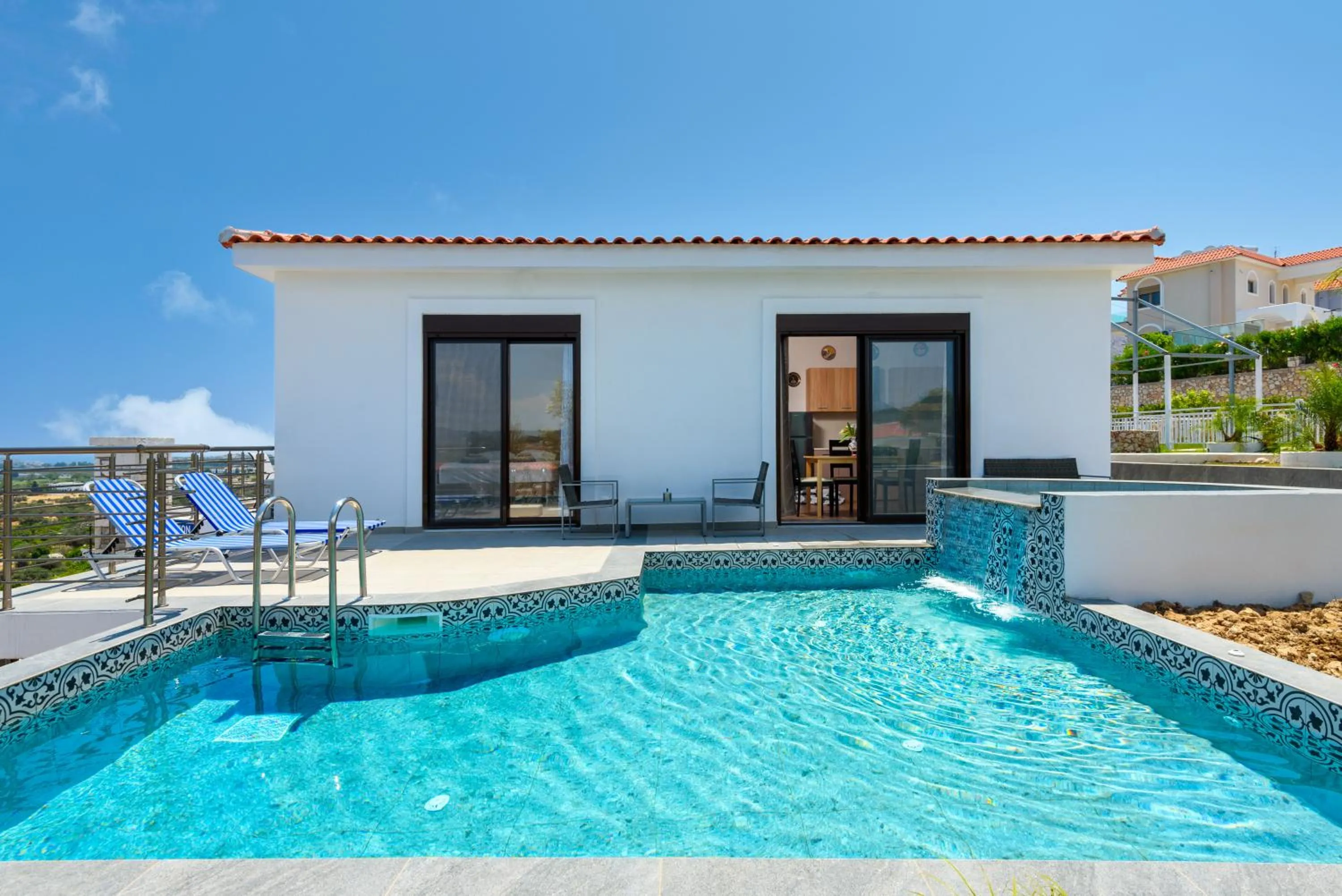 Swimming pool in Kolymbia Village