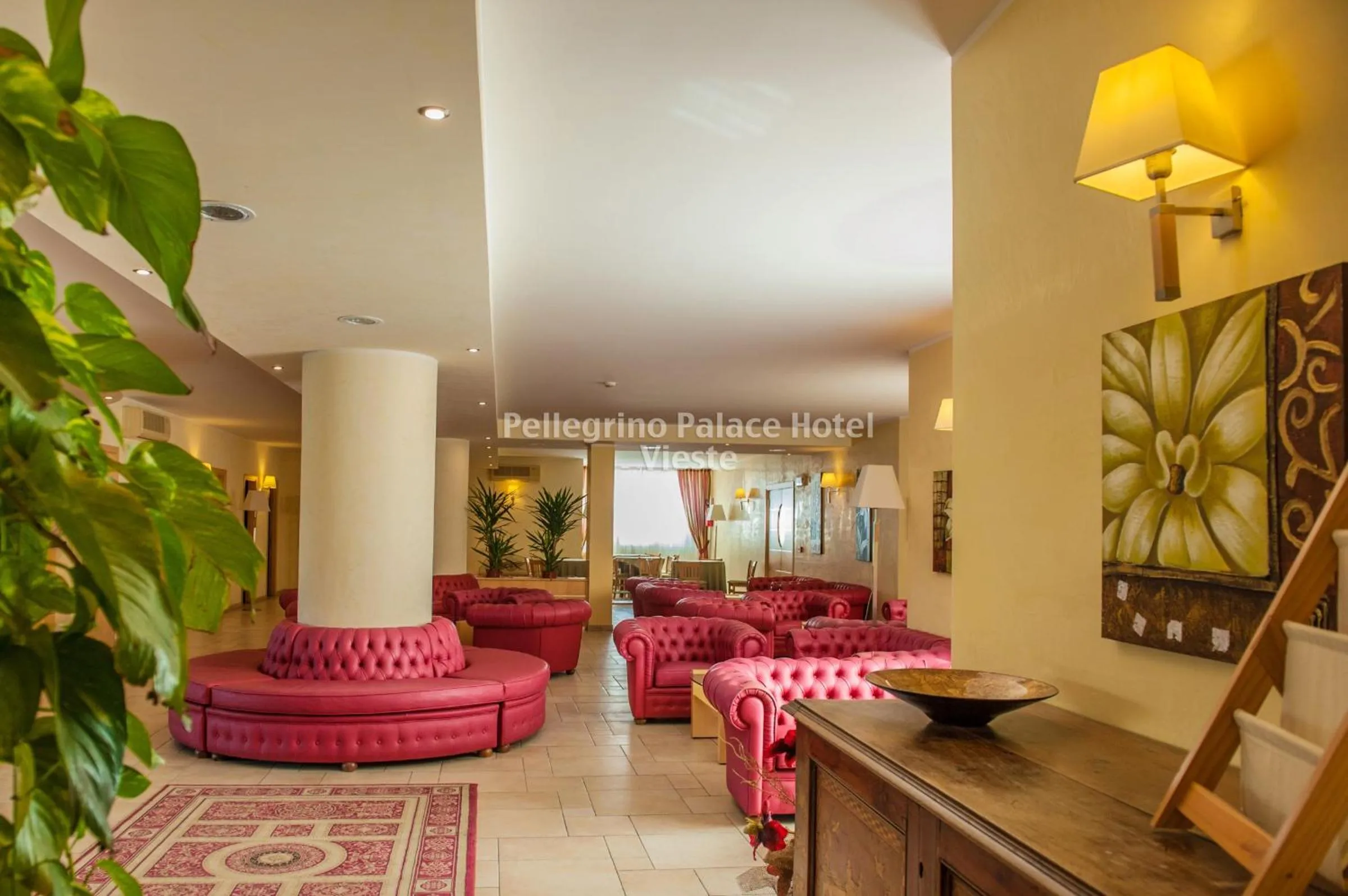 Lobby or reception in Pellegrino Palace Hotel