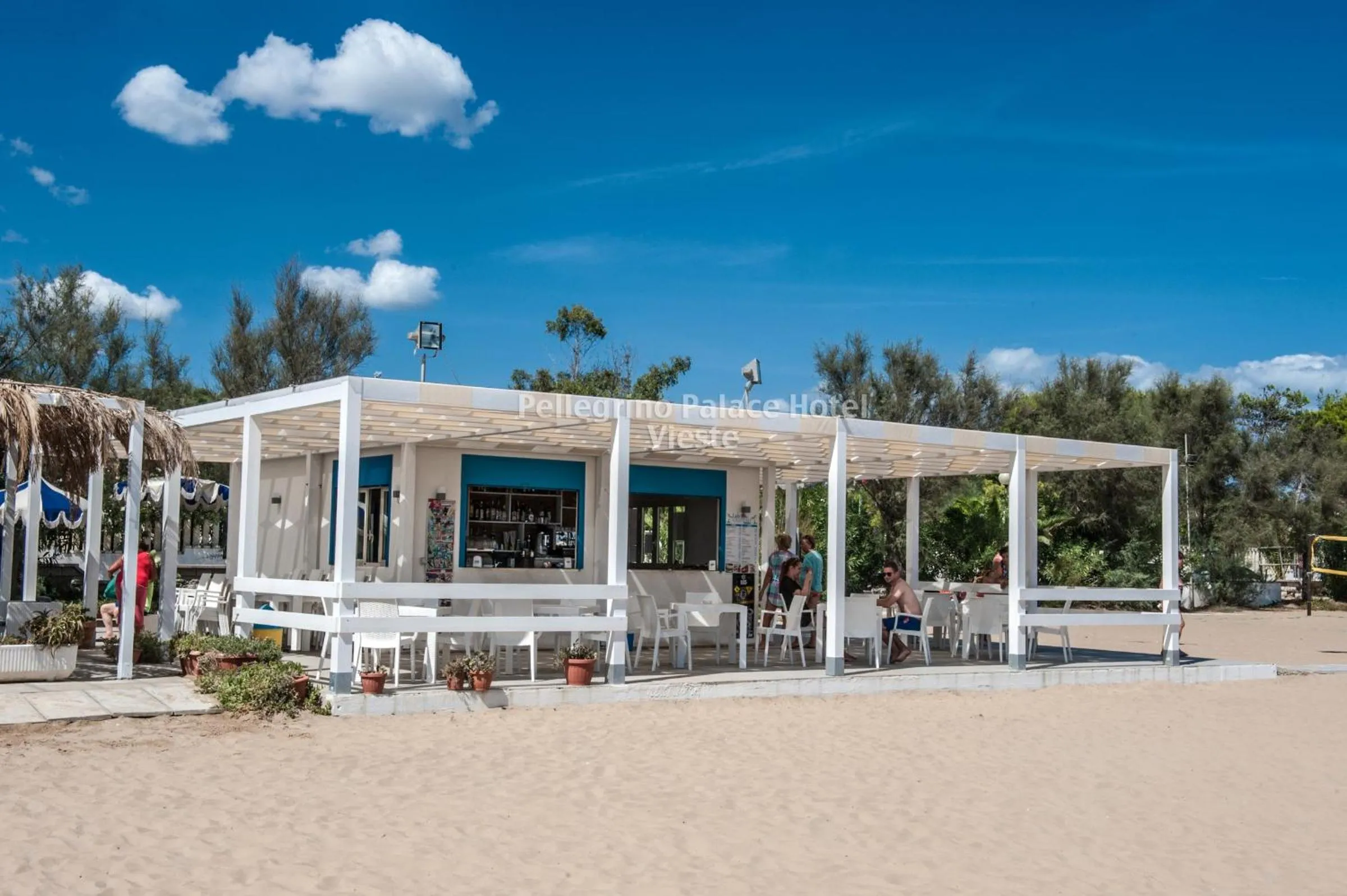 Beach in Pellegrino Palace Hotel