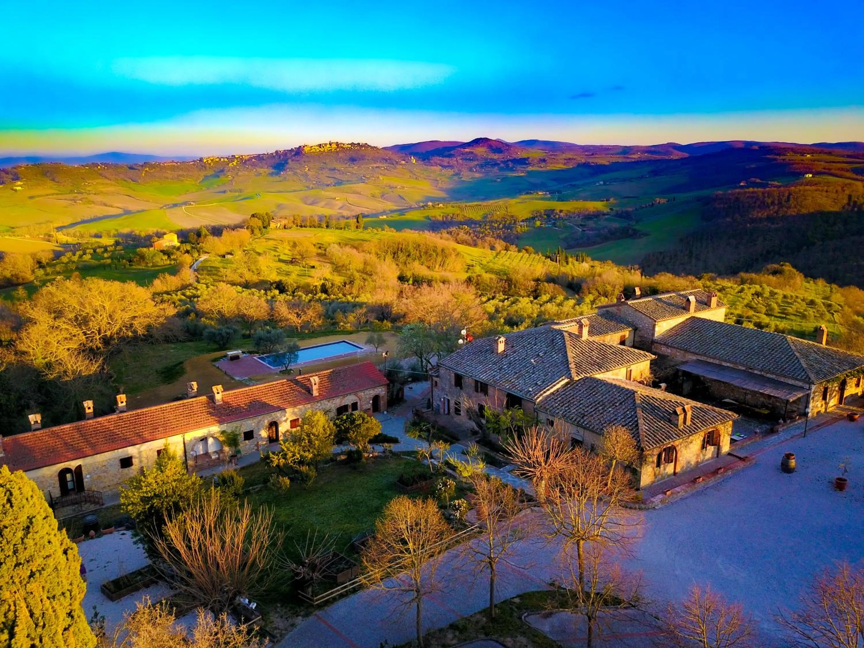 View (from property/room) in LaChiusa Tuscany