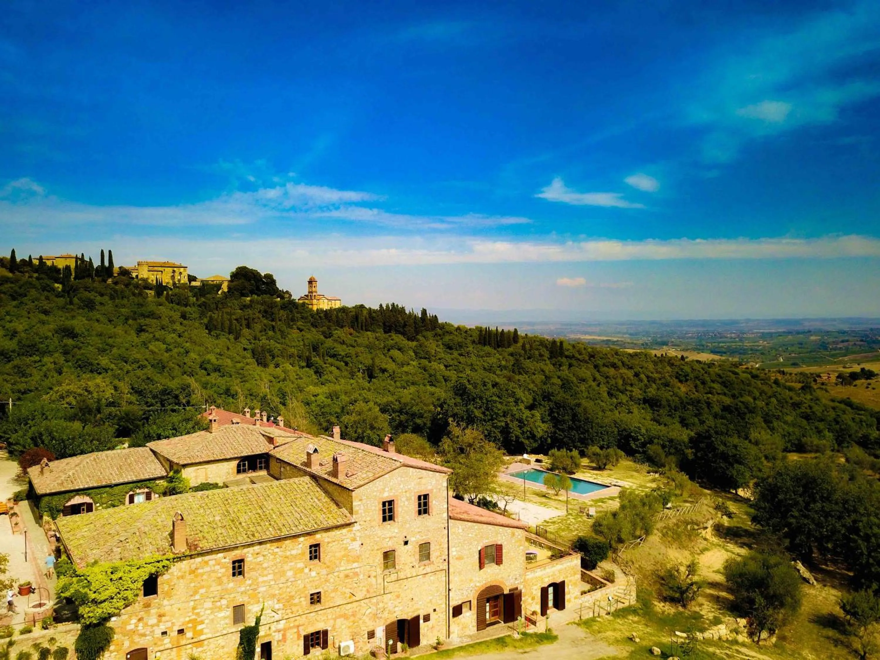View (from property/room) in LaChiusa Tuscany