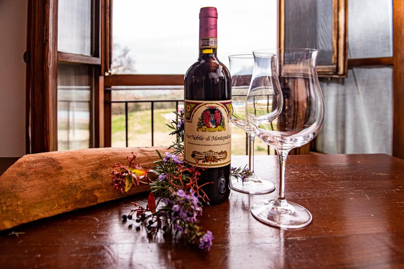 Food in LaChiusa Tuscany