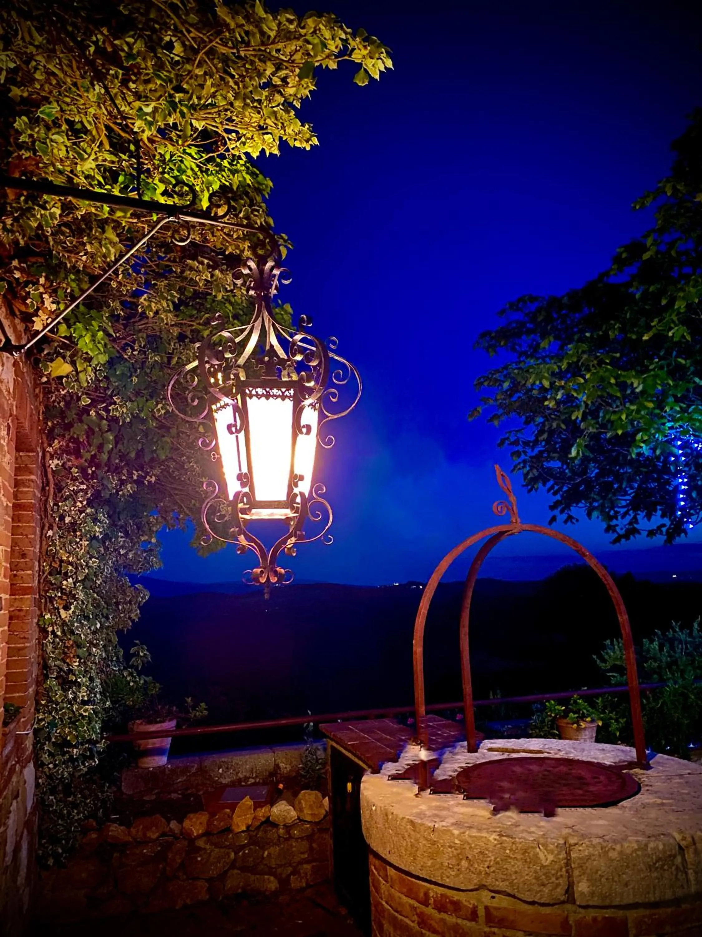 Night in LaChiusa Tuscany