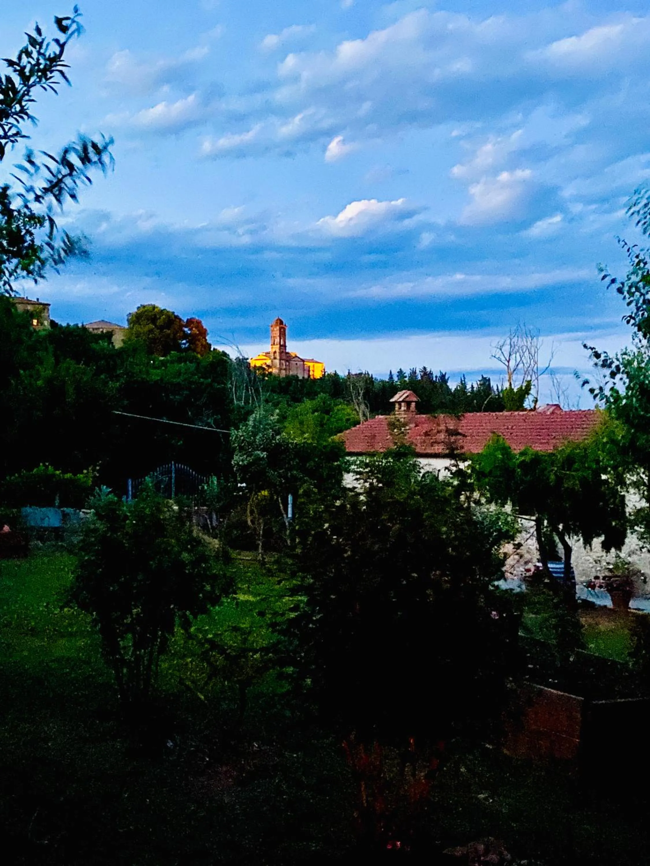 City view in LaChiusa Tuscany