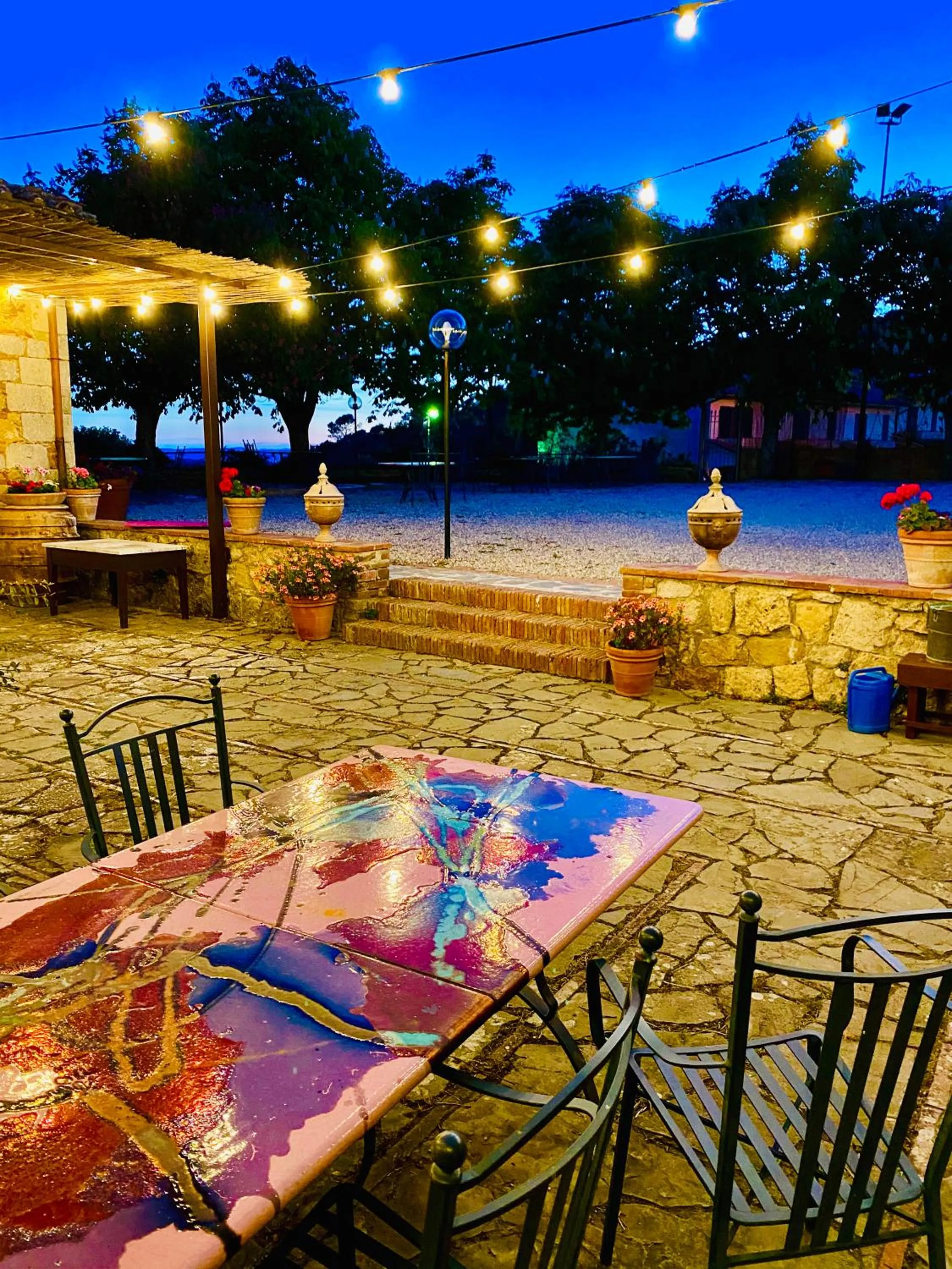 Facade/entrance in LaChiusa Tuscany