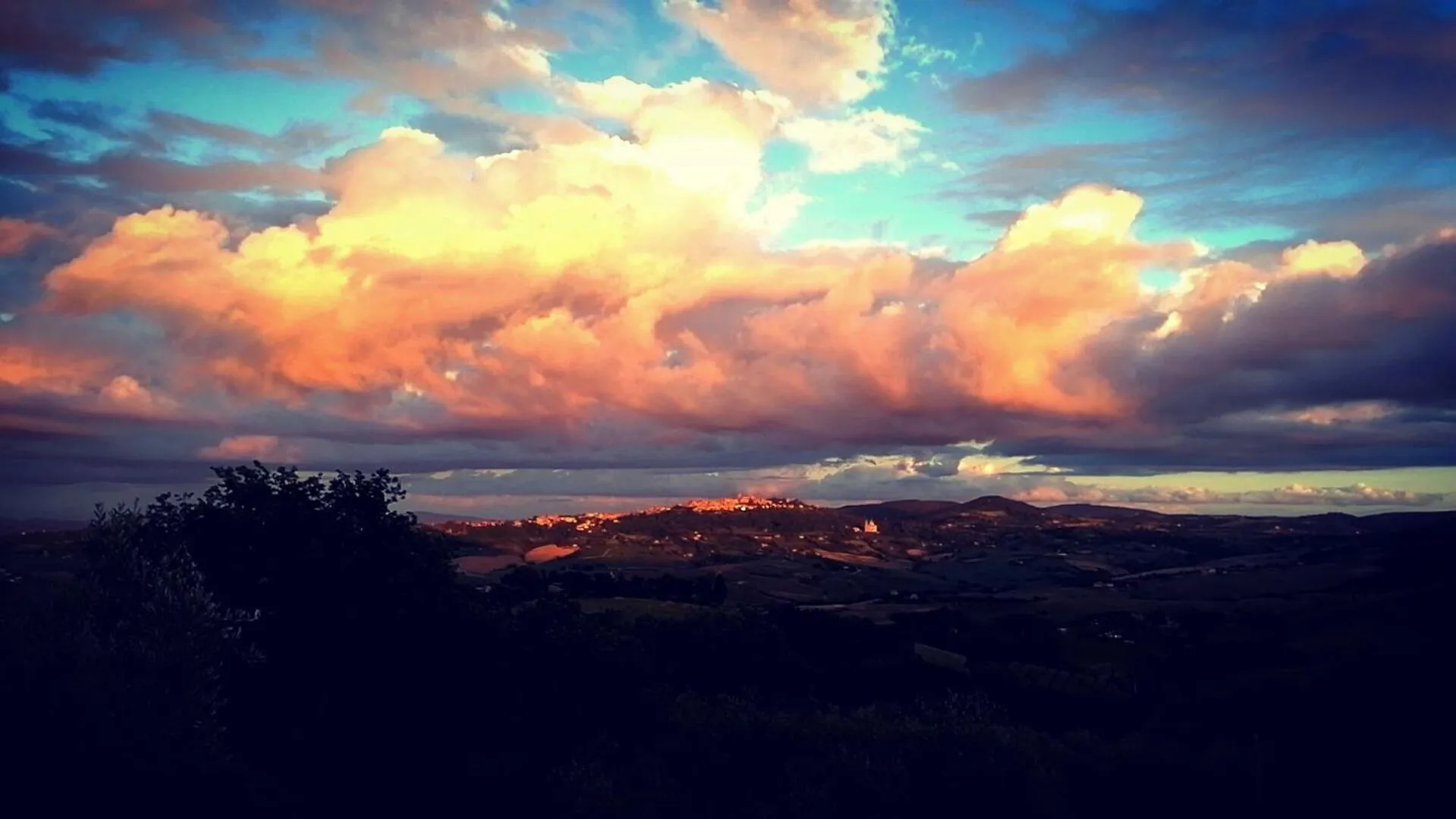 Garden in LaChiusa Tuscany