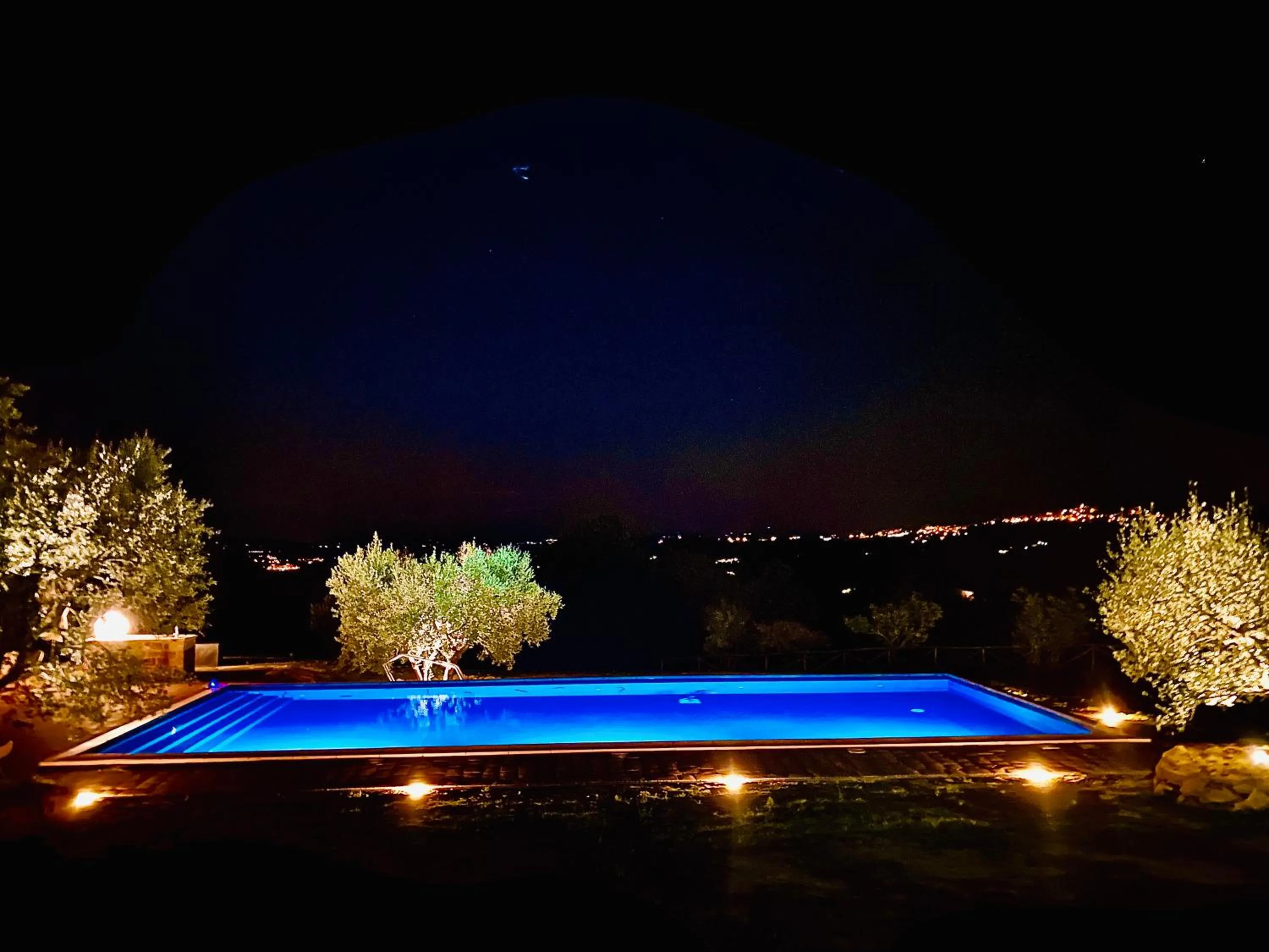 Night in LaChiusa Tuscany