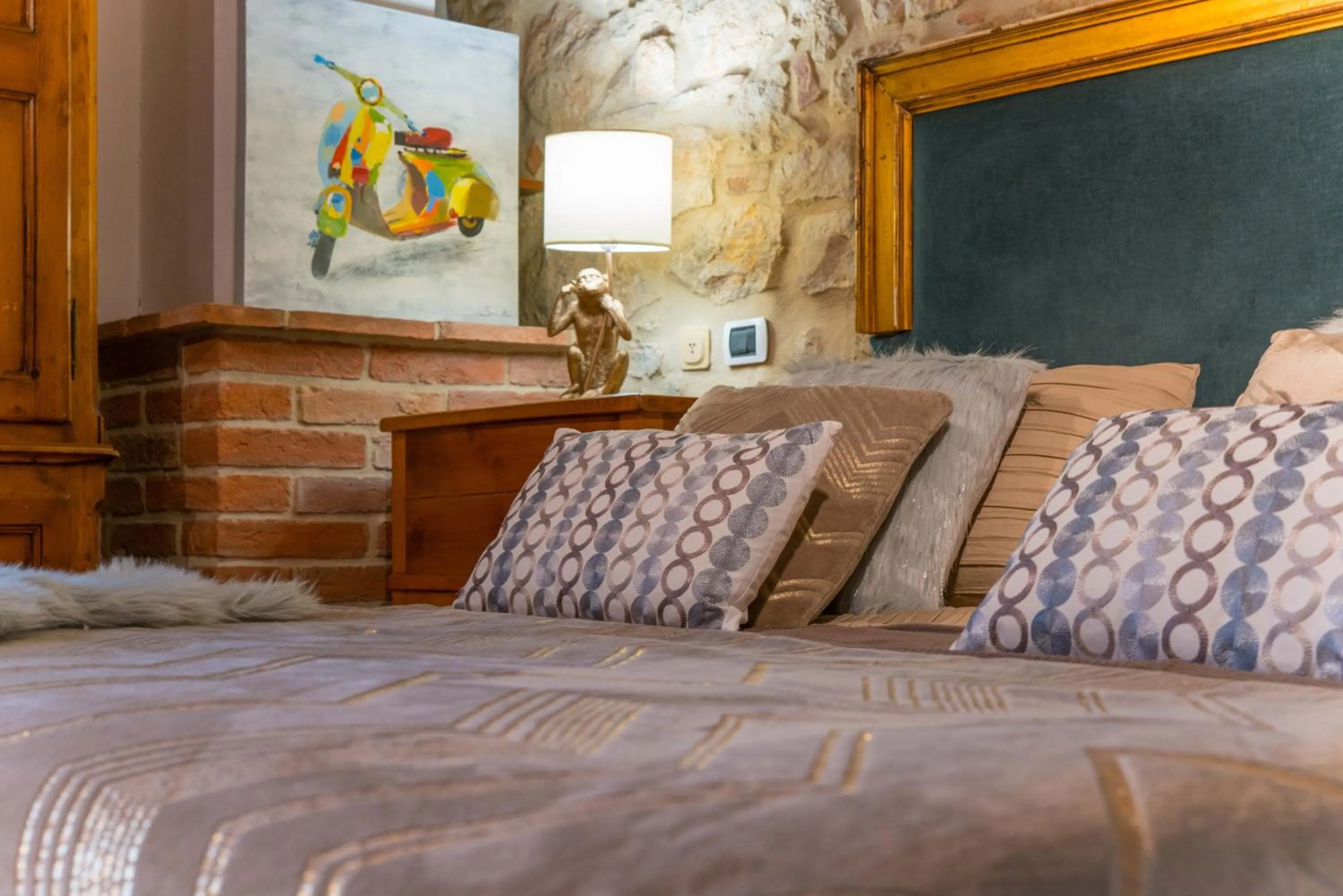 Bedroom, Bed in LaChiusa Tuscany