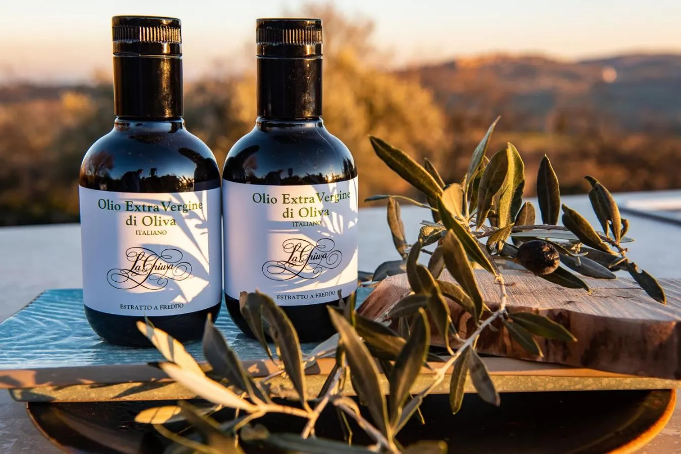 Food in LaChiusa Tuscany