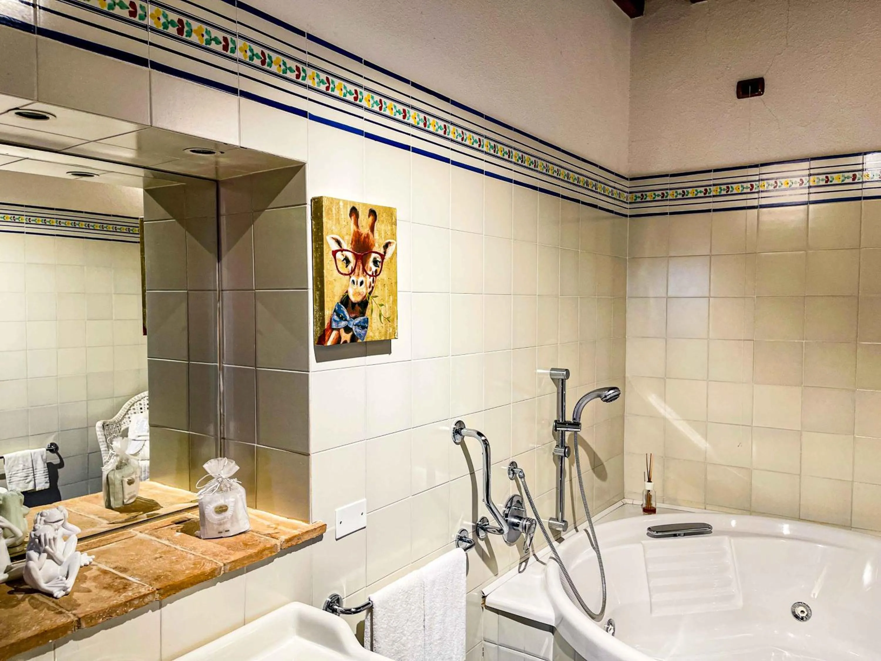 Bathroom in LaChiusa Tuscany