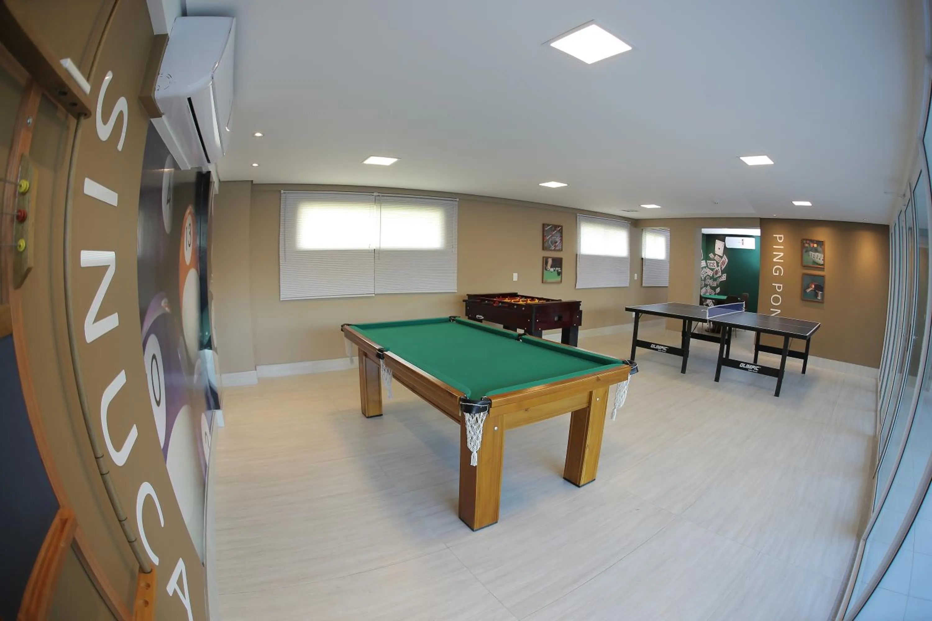 Billiard in Apart Porto das Dunas