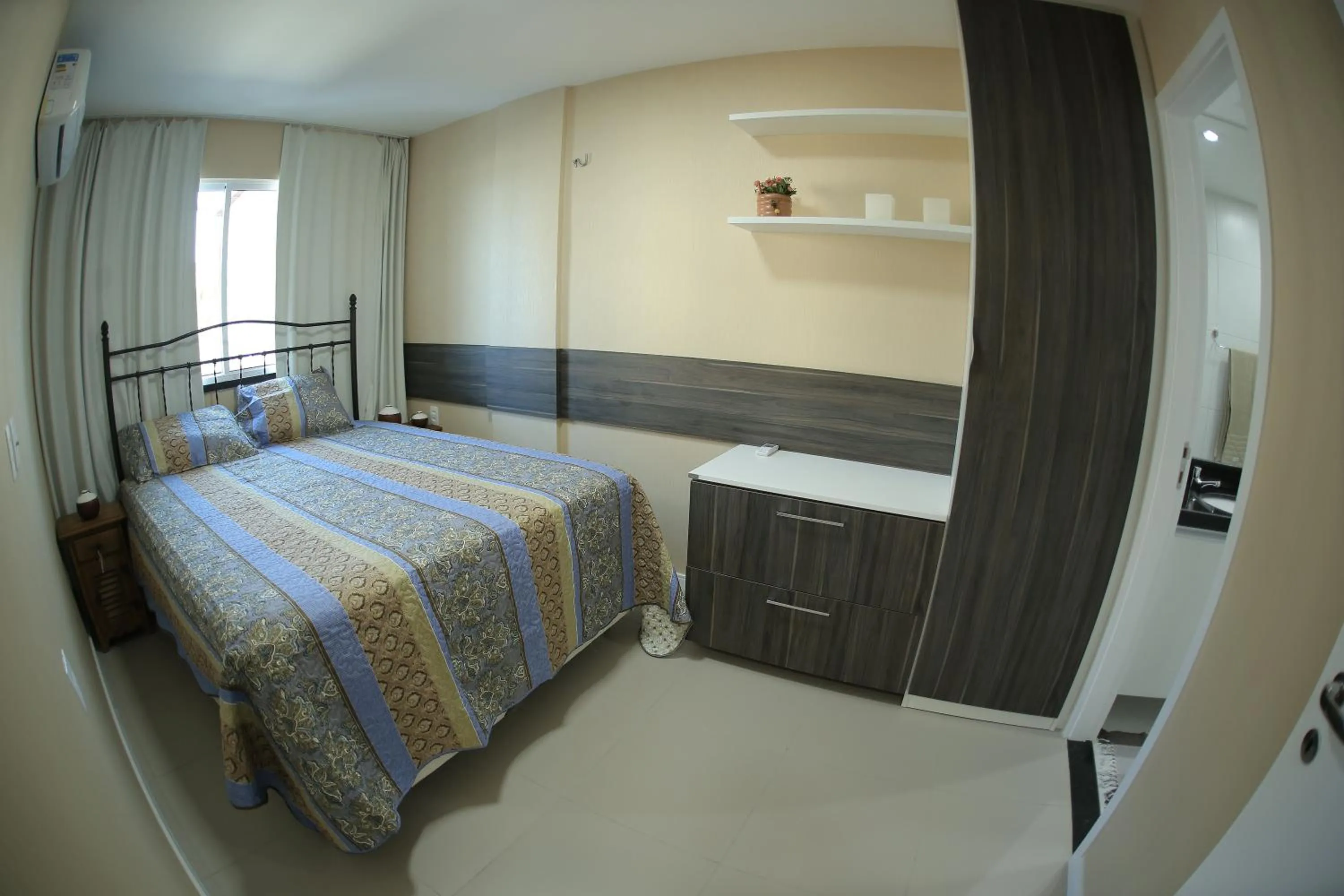 Bed in Apart Porto das Dunas