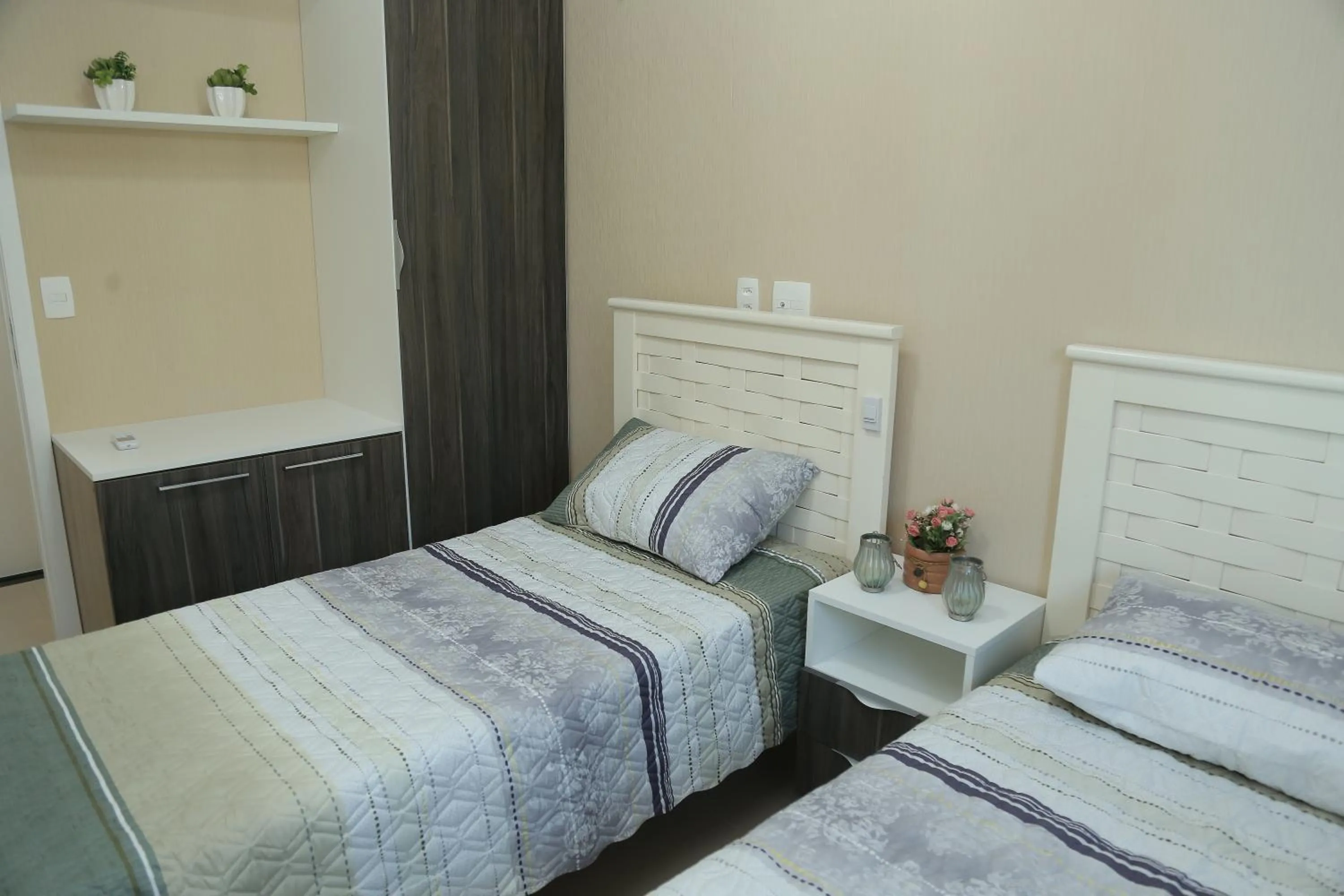 Bed in Apart Porto das Dunas