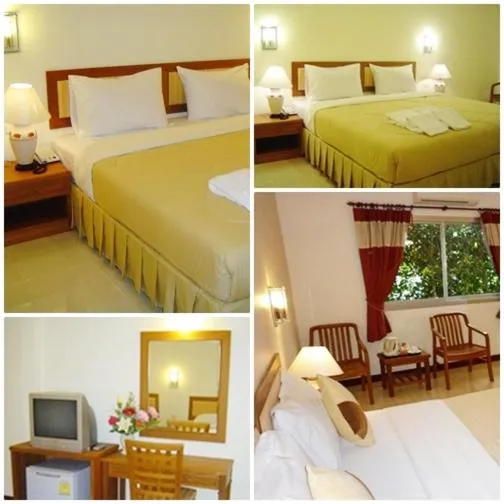 Bed in Prachuap Place Hotel