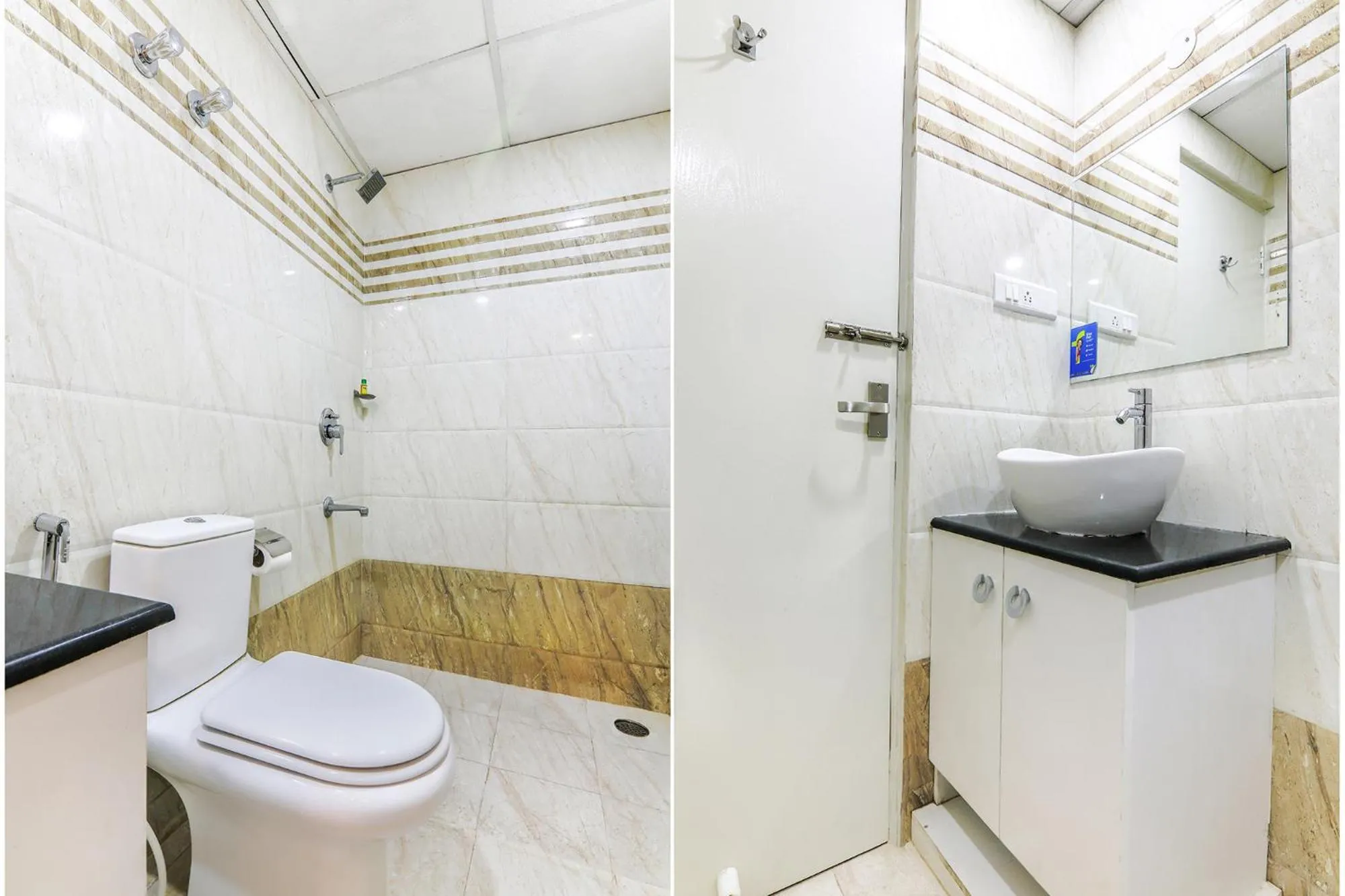 Toilet in FabHotel Oakwey Inn - Indiranagar