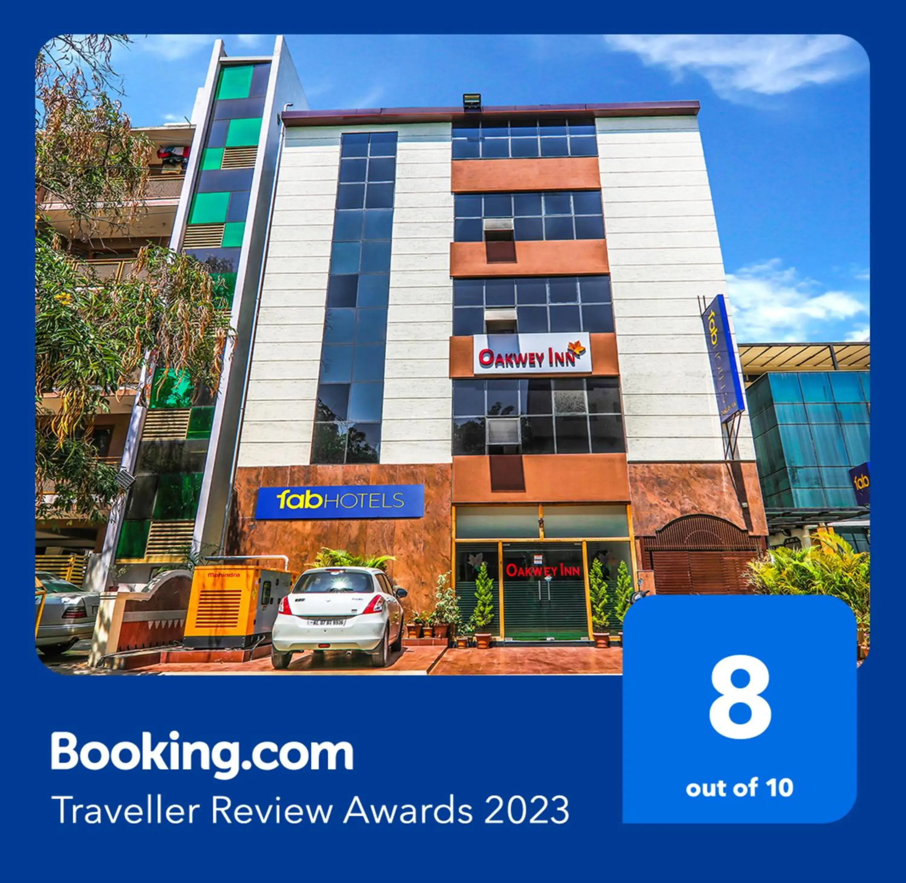 Property building in FabHotel Oakwey Inn - Indiranagar Property building in FabHotel Oakwey Inn - Indiranagar