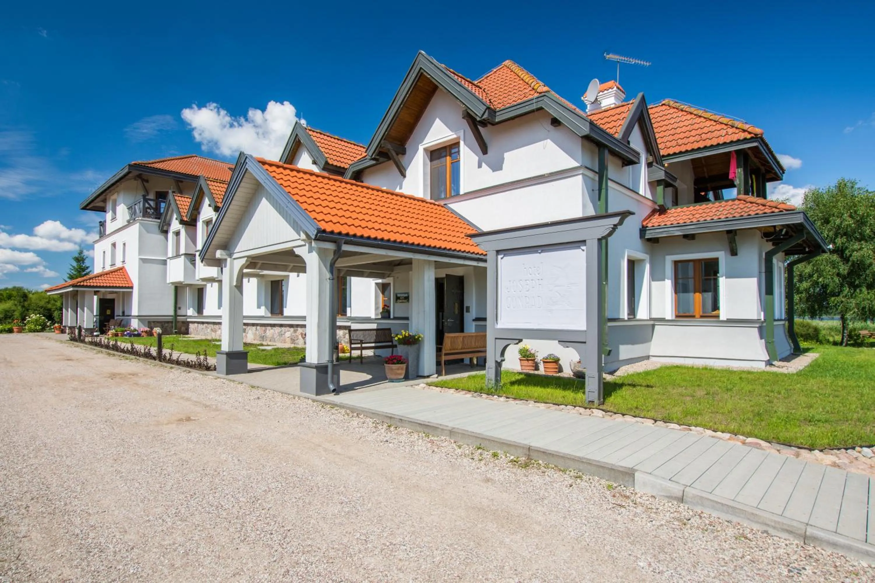 Facade/entrance in Hotel Joseph Conrad SPA & Wellness