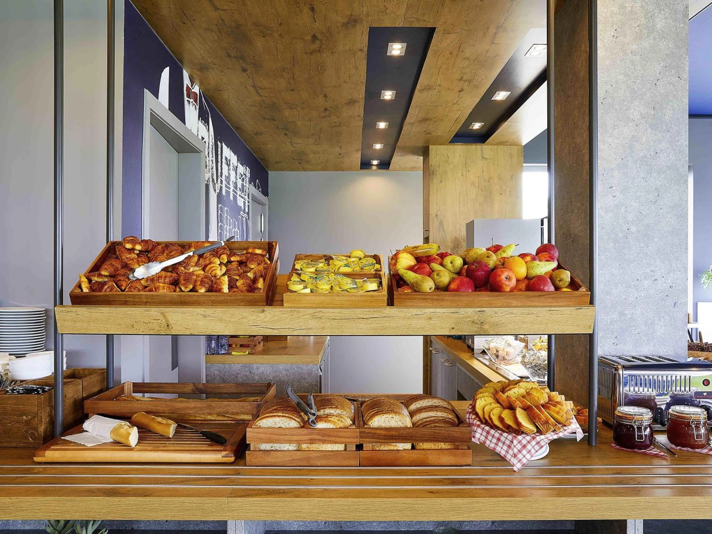 Breakfast in ibis budget Oostende Airport