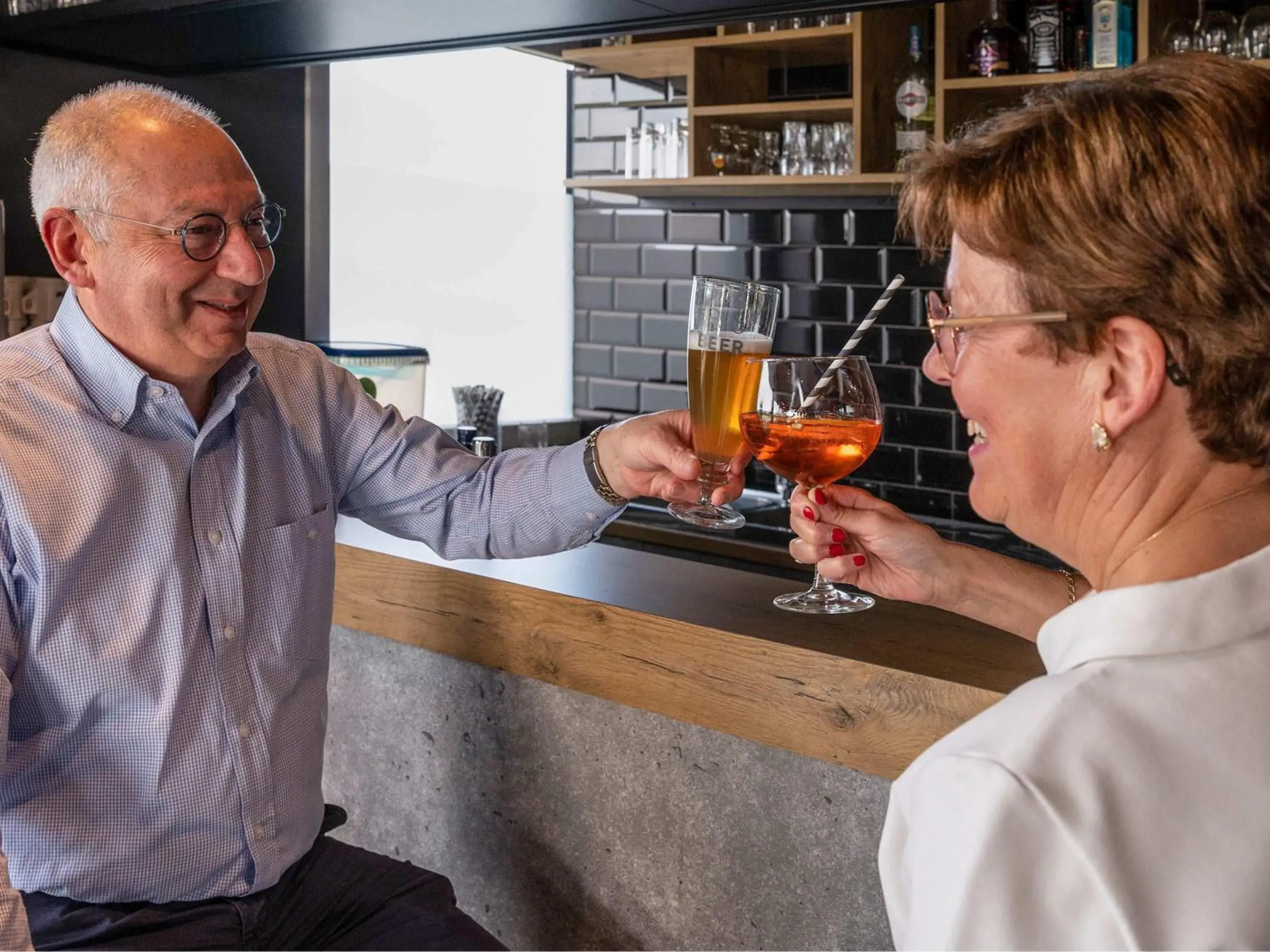 Lounge or bar in ibis budget Oostende Airport Lounge or bar in ibis budget Oostende Airport