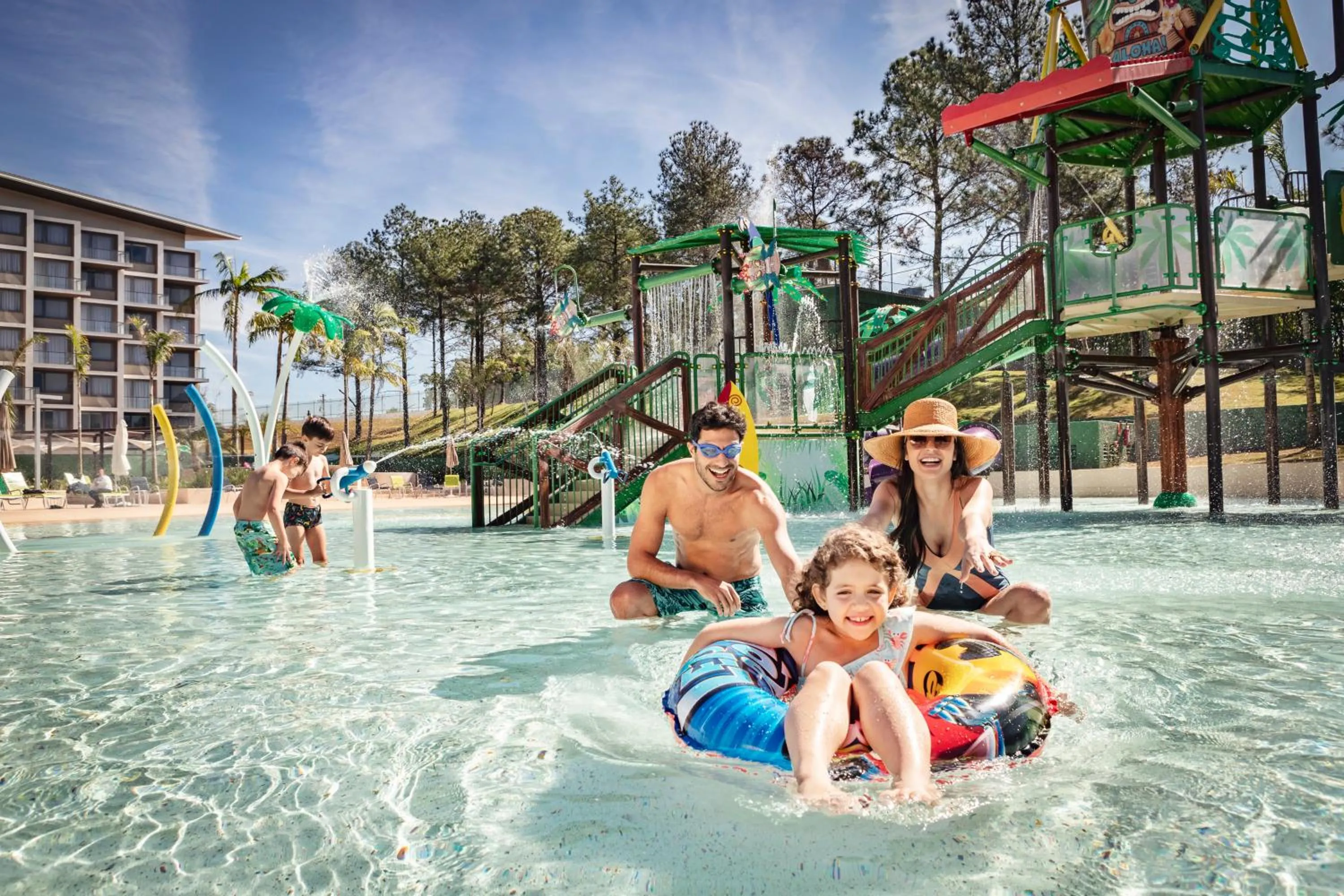 Aqua park in Novotel Itu Terras de São José Golf & Resort