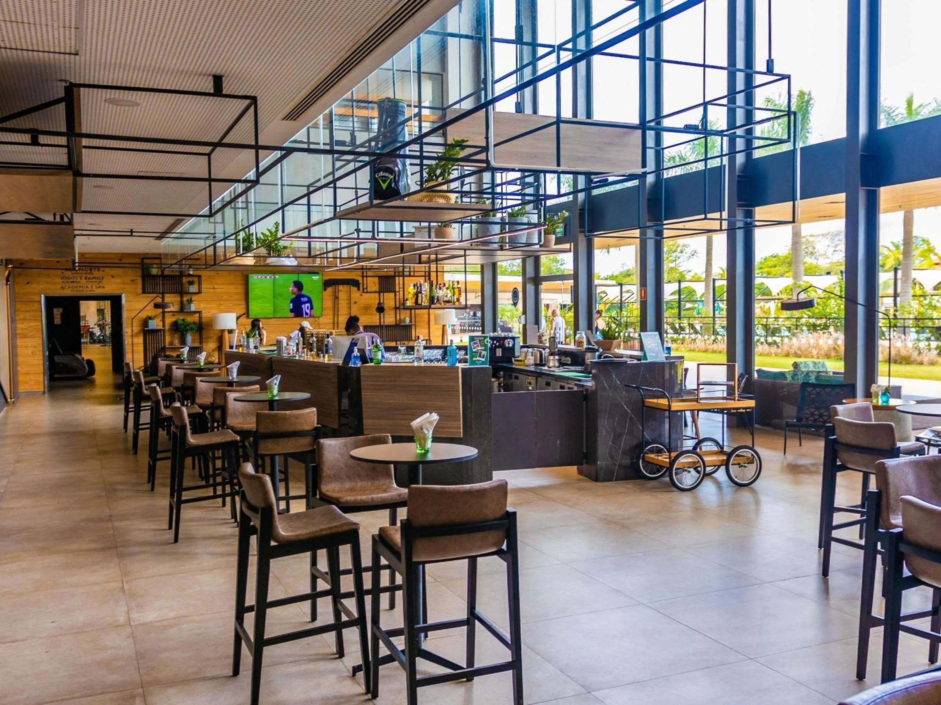 Lounge or bar in Novotel Itu Terras de São José Golf & Resort