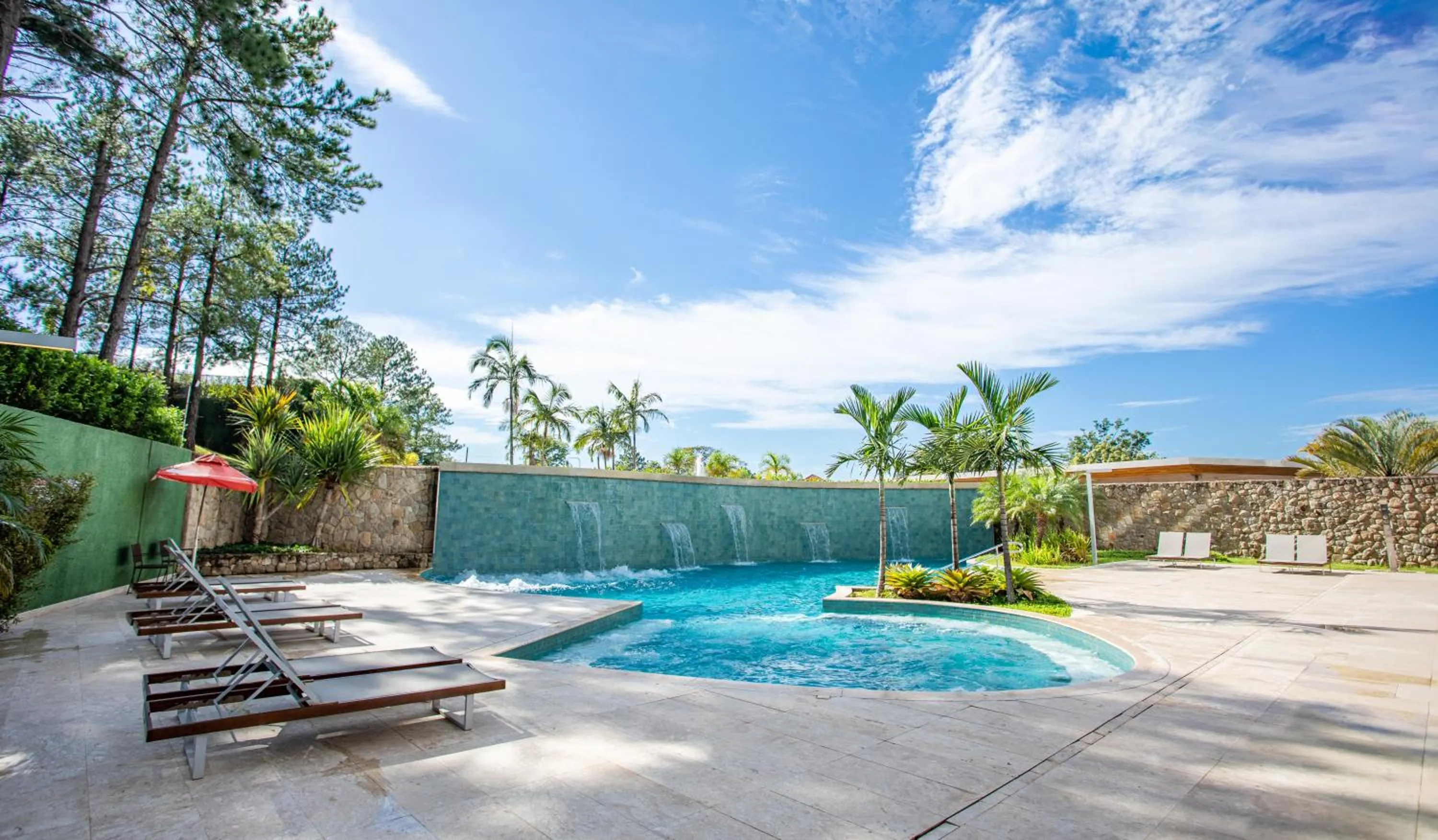 Pool view in Novotel Itu Terras de São José Golf & Resort