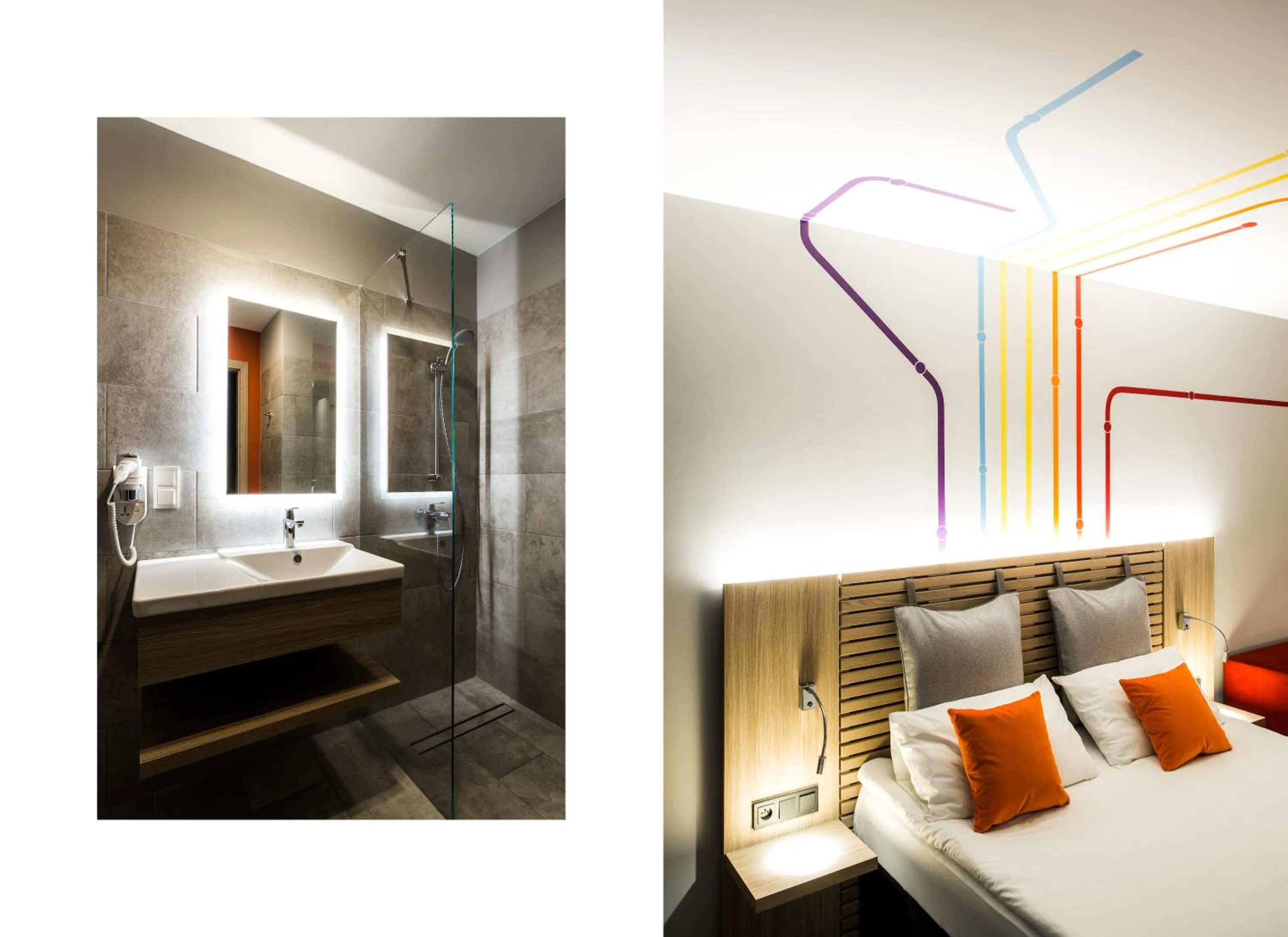 Property building, Bed in ibis Styles Warszawa City