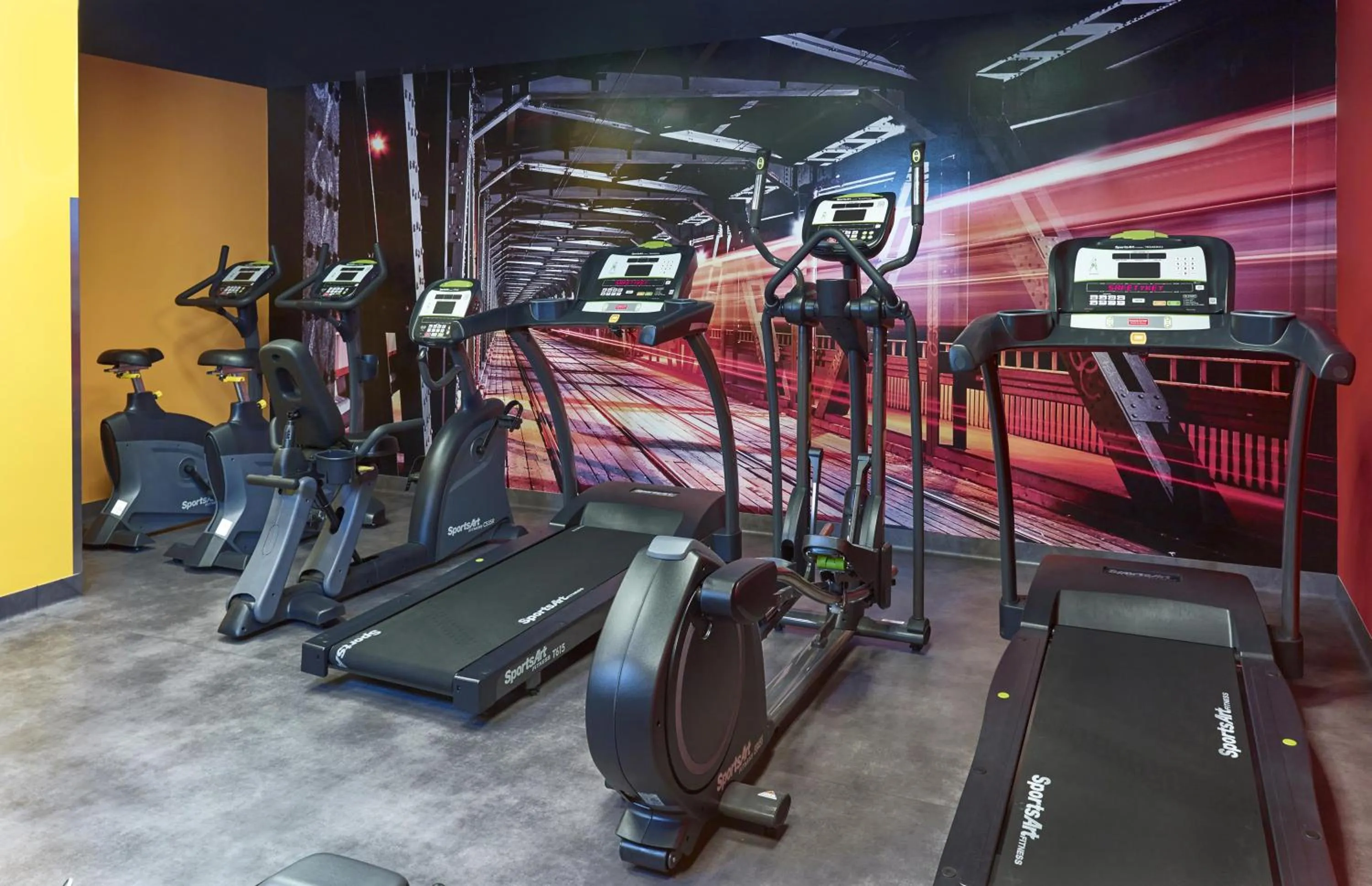 Fitness centre/facilities in ibis Styles Warszawa City