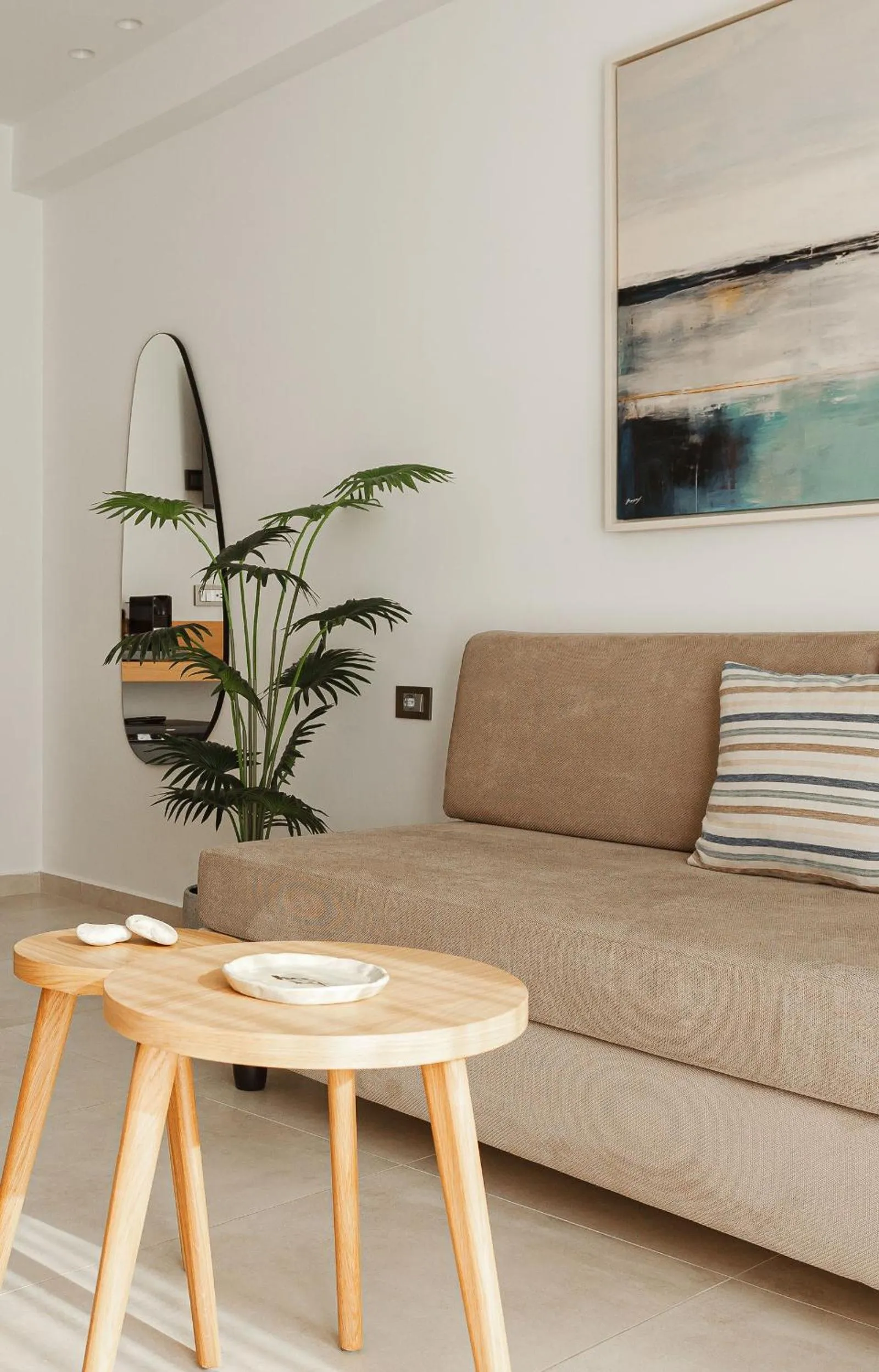 Seating area in Batis Beach Hotel