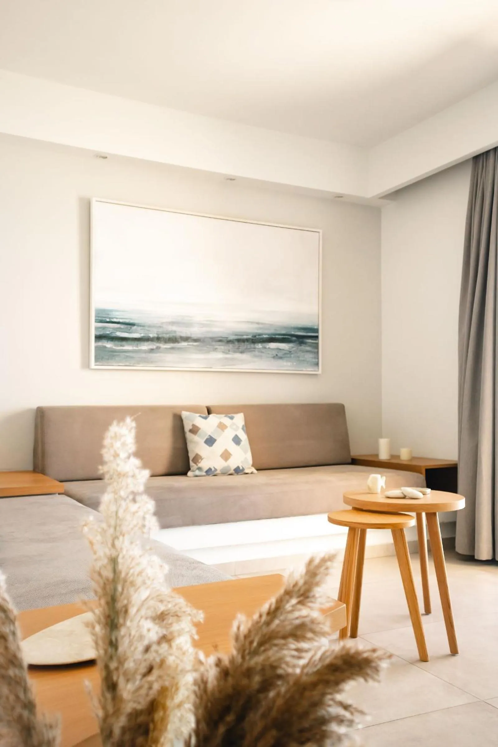 Seating area in Batis Beach Hotel